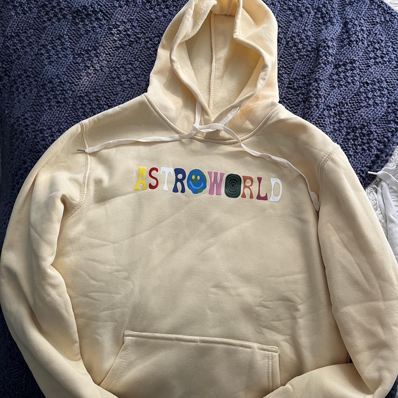 Astroworld hoodie outlet beige