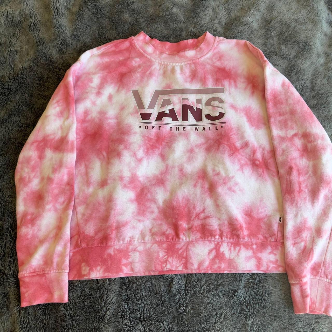 Vans pink jumper new arrivals