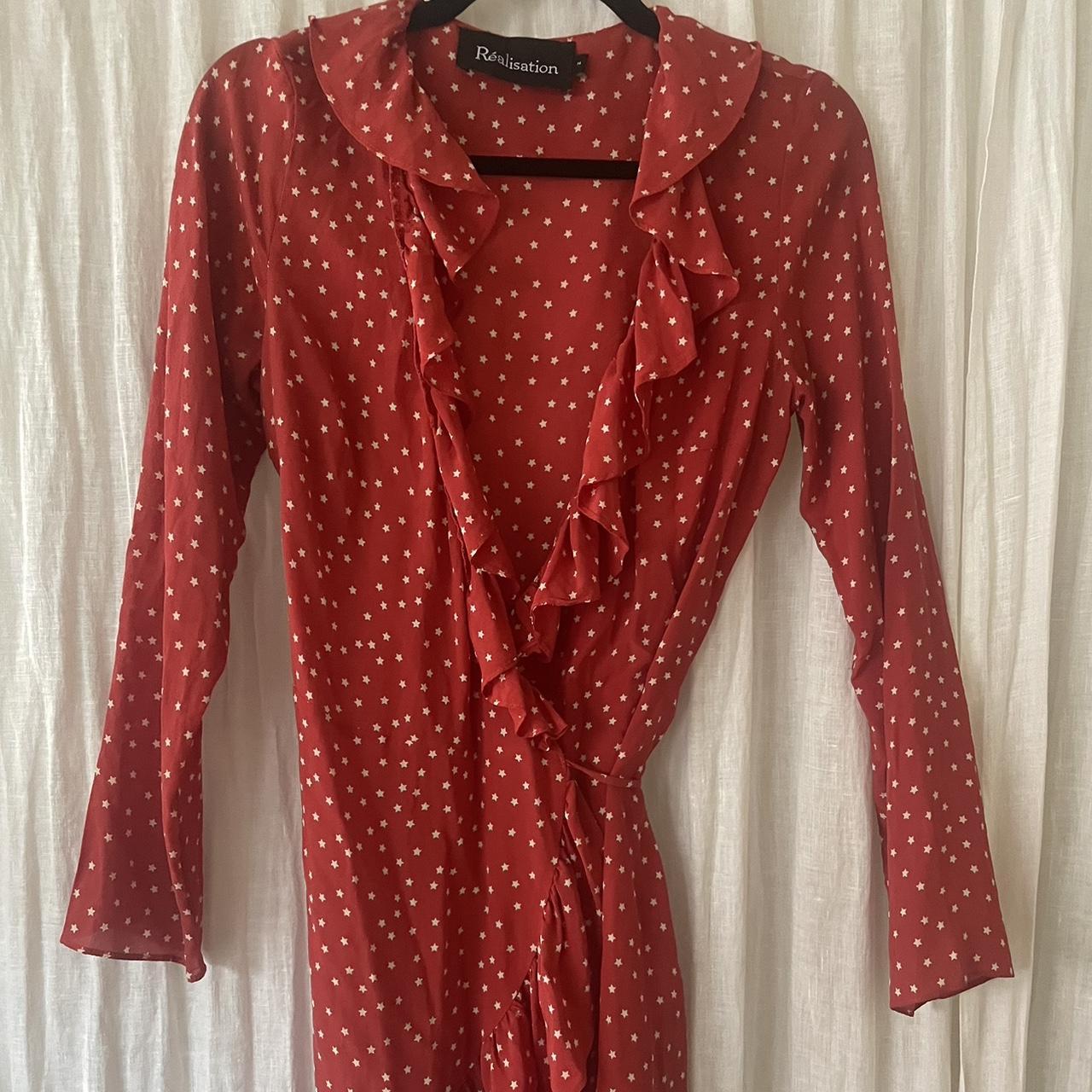 Réalisation Par Women's Red Dress | Depop