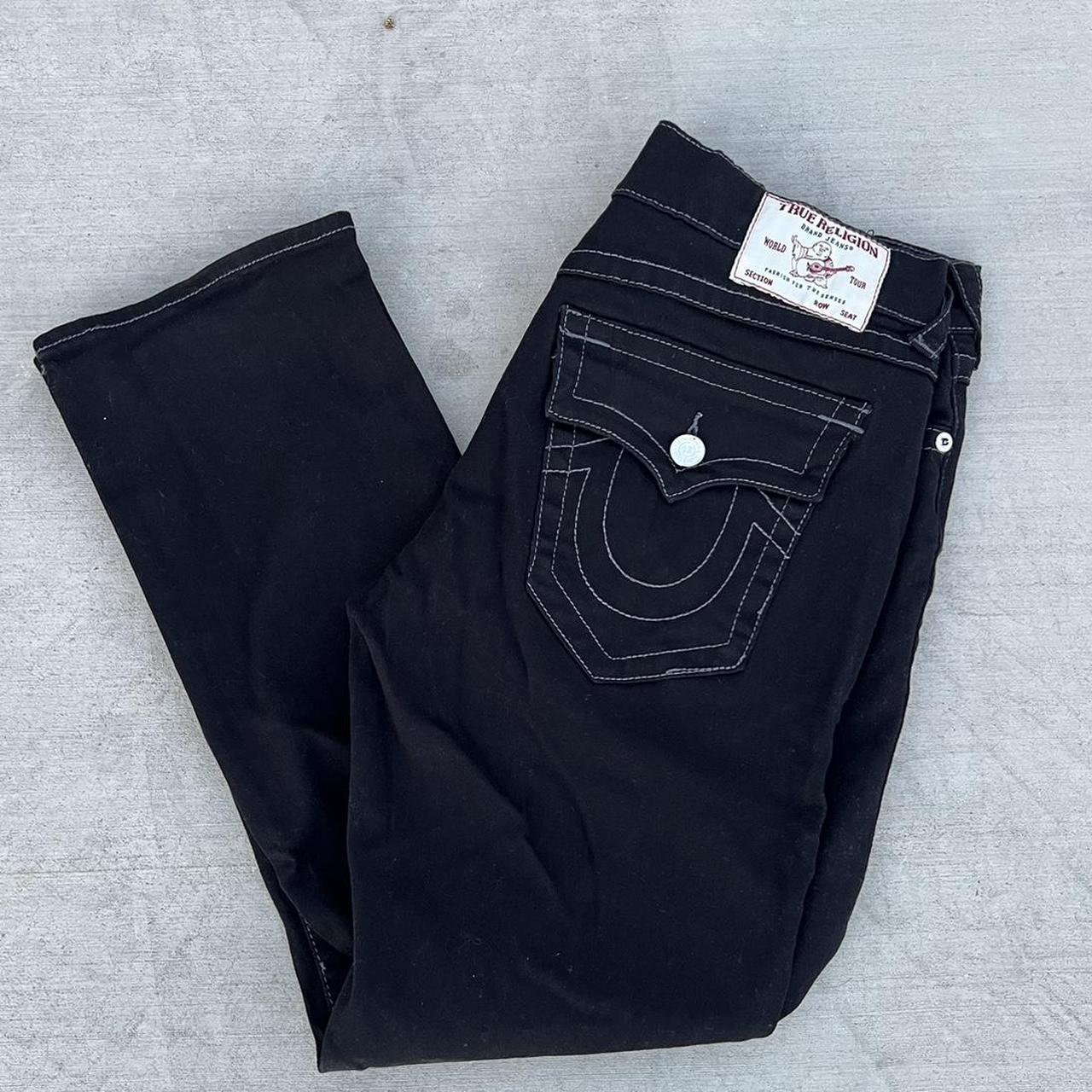 ️True Religion Ricky Relaxed straight fit ️Worn... - Depop