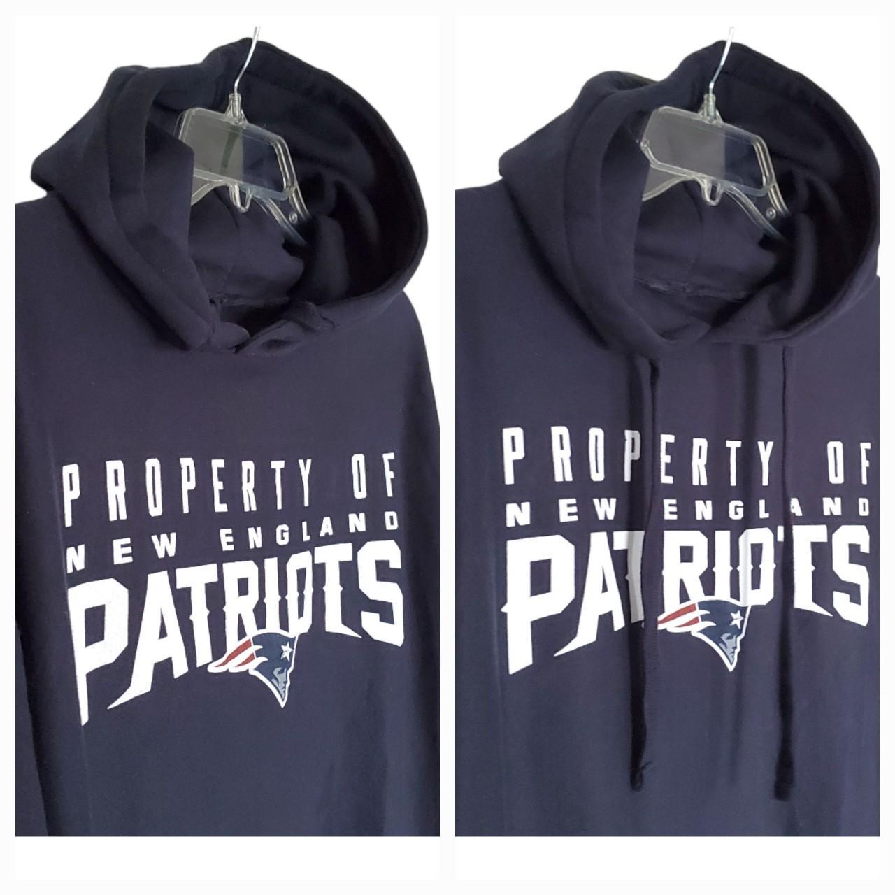 Dark Grey NFL New England Patriots Hoodie ✓In - Depop