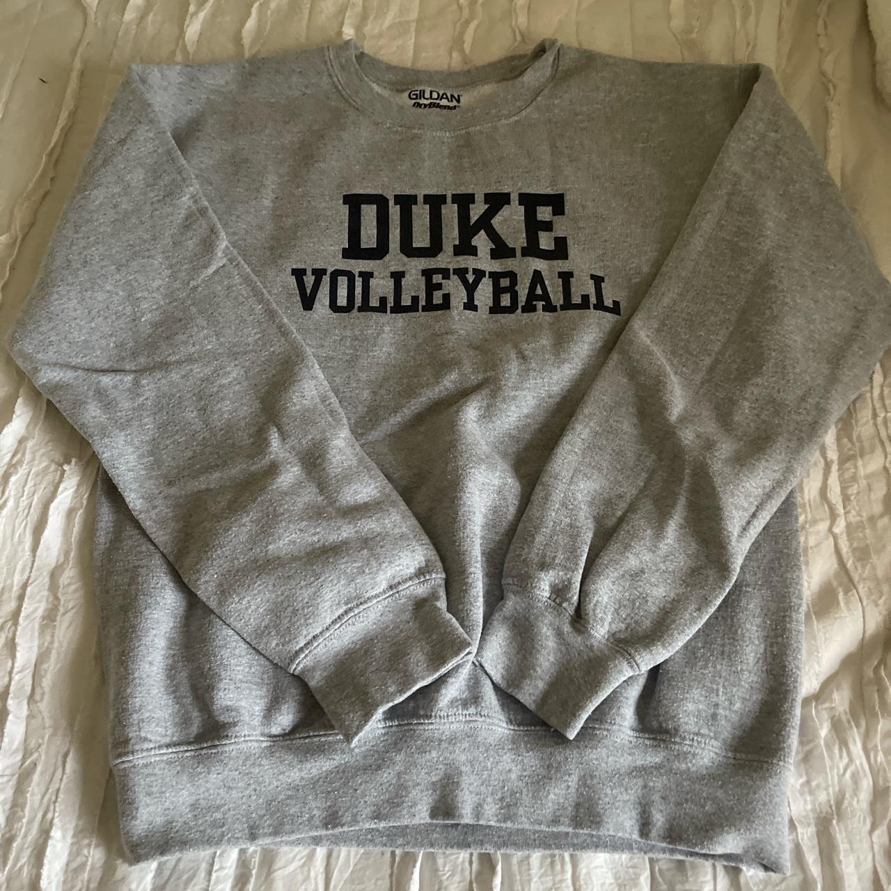 Gildan Duke Volleyball Sweatshirt Depop