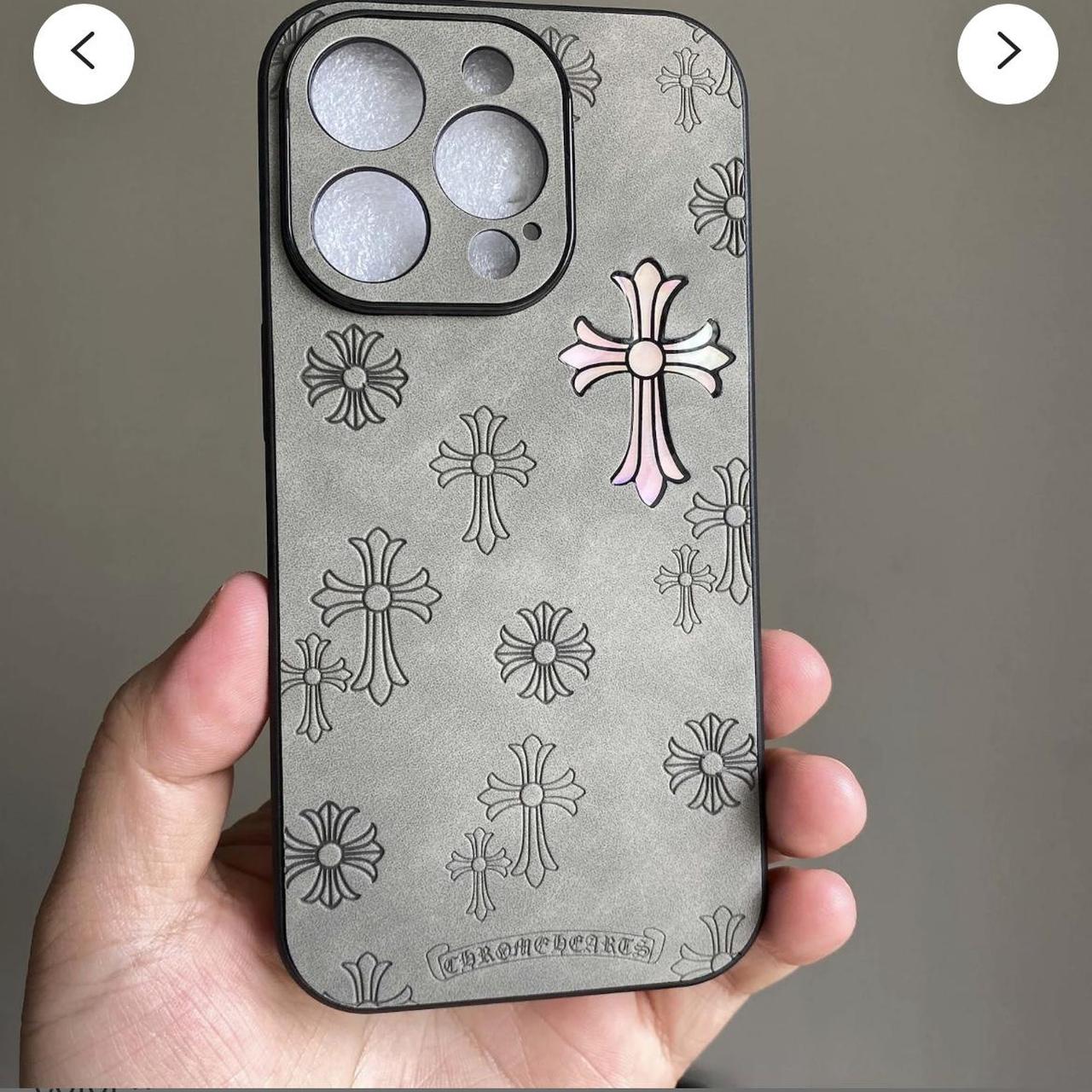 Chrome hearts IPhone 12 PRO case Depop