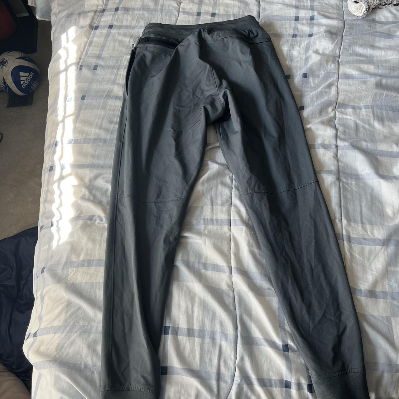 Under Armour grey pants Size: Medium - Depop