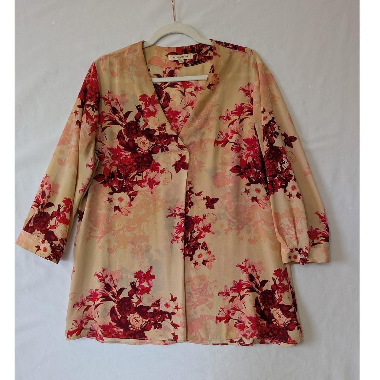 Source Unknown Women's Blouse - Multi - XL – Rose… - image 1