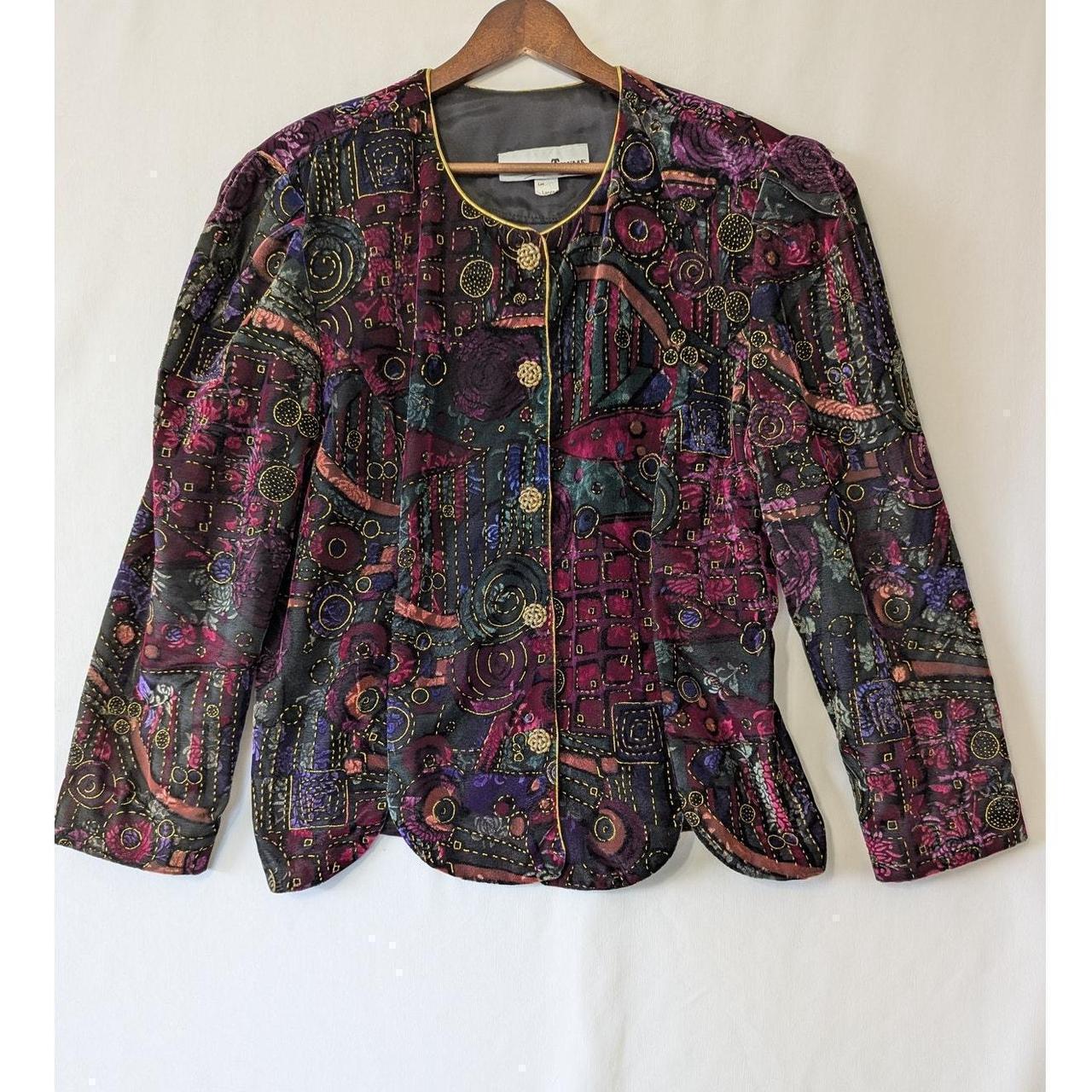 Source Unknown Women's Top - Multi - L – VTG Anot… - image 1