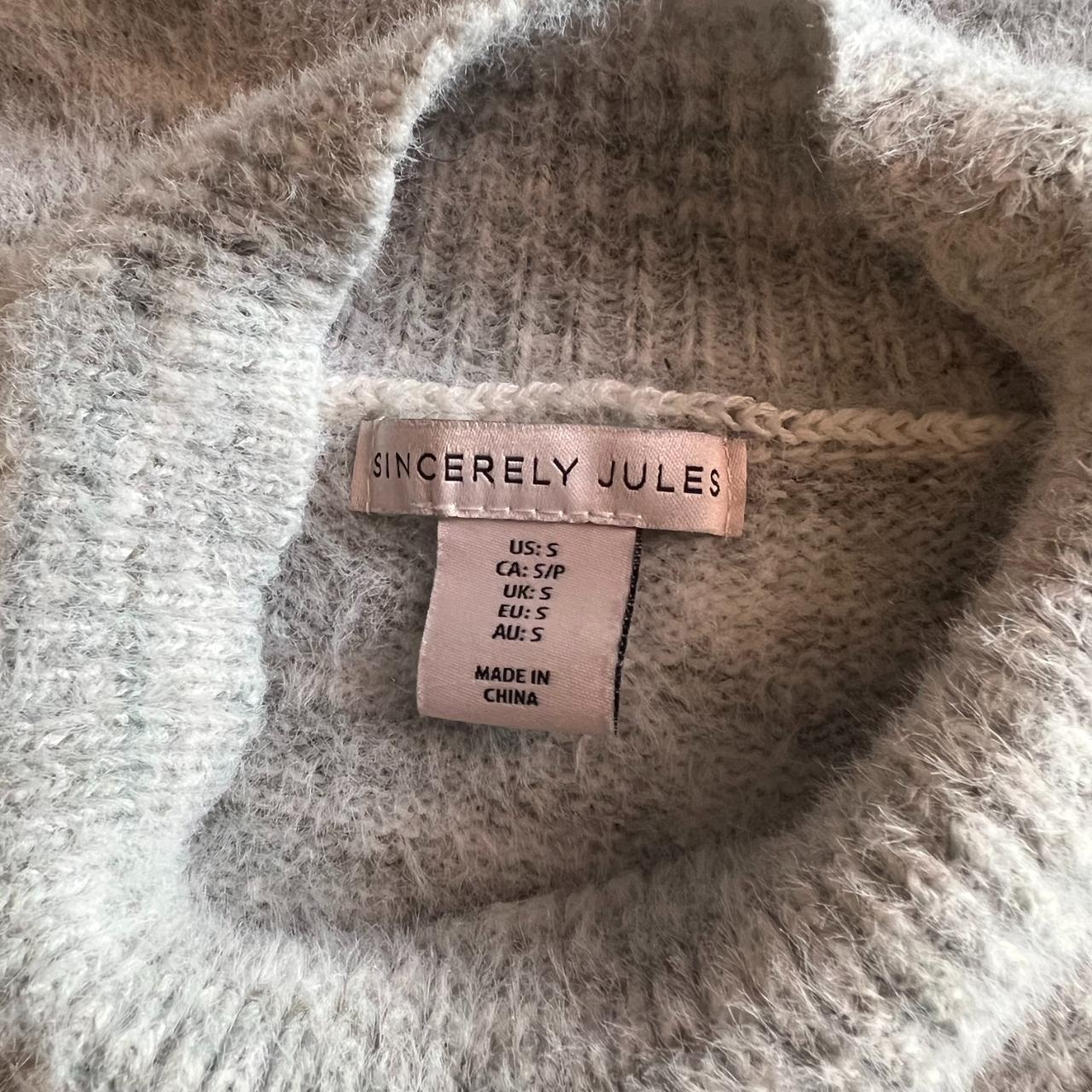 Cropped cozy sweater. - Depop