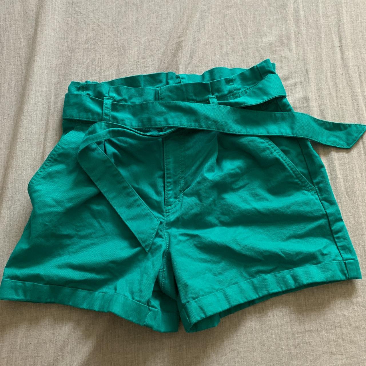 Loft tie waist store shorts