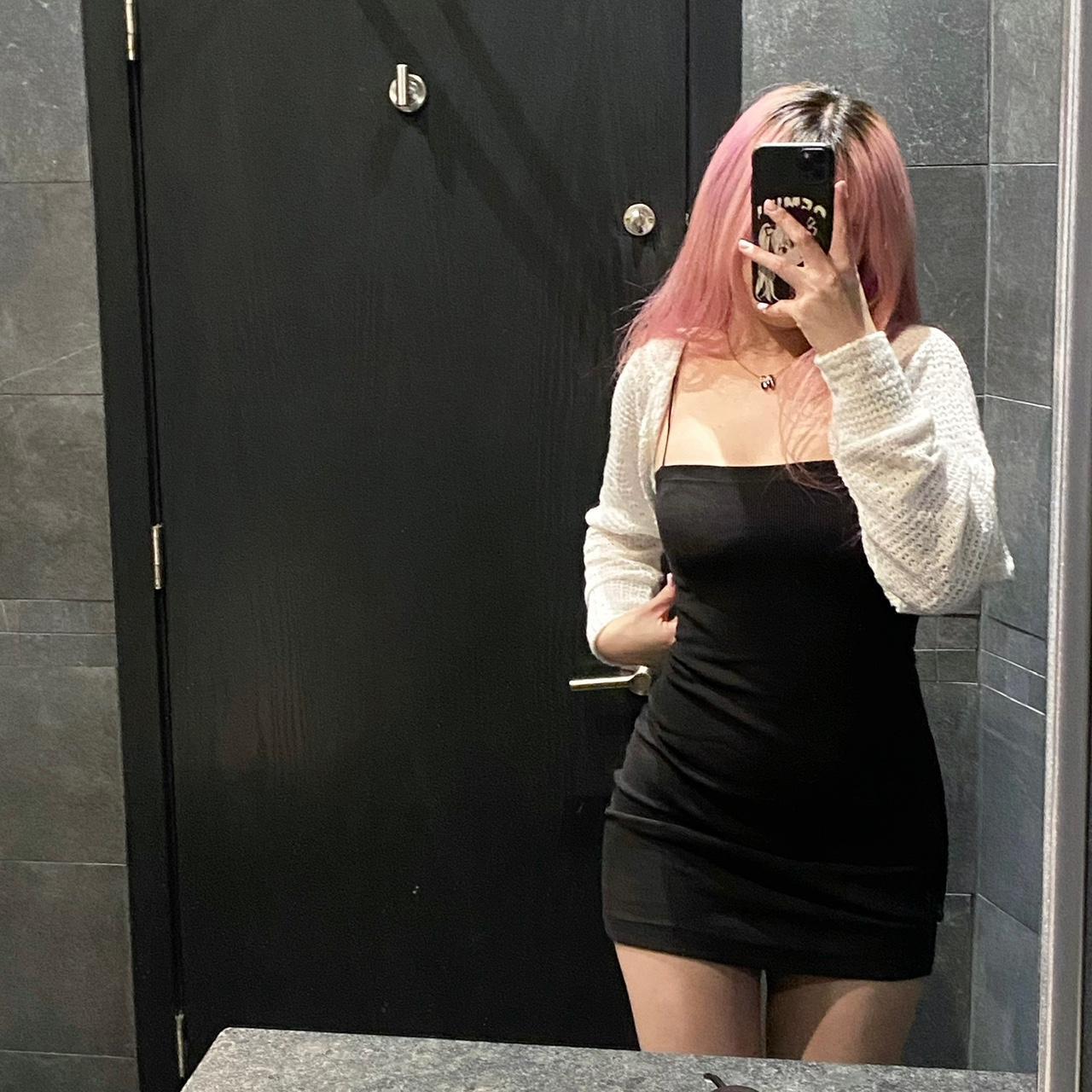 Zara black tank dress Worn a few times Size M Feel... Depop