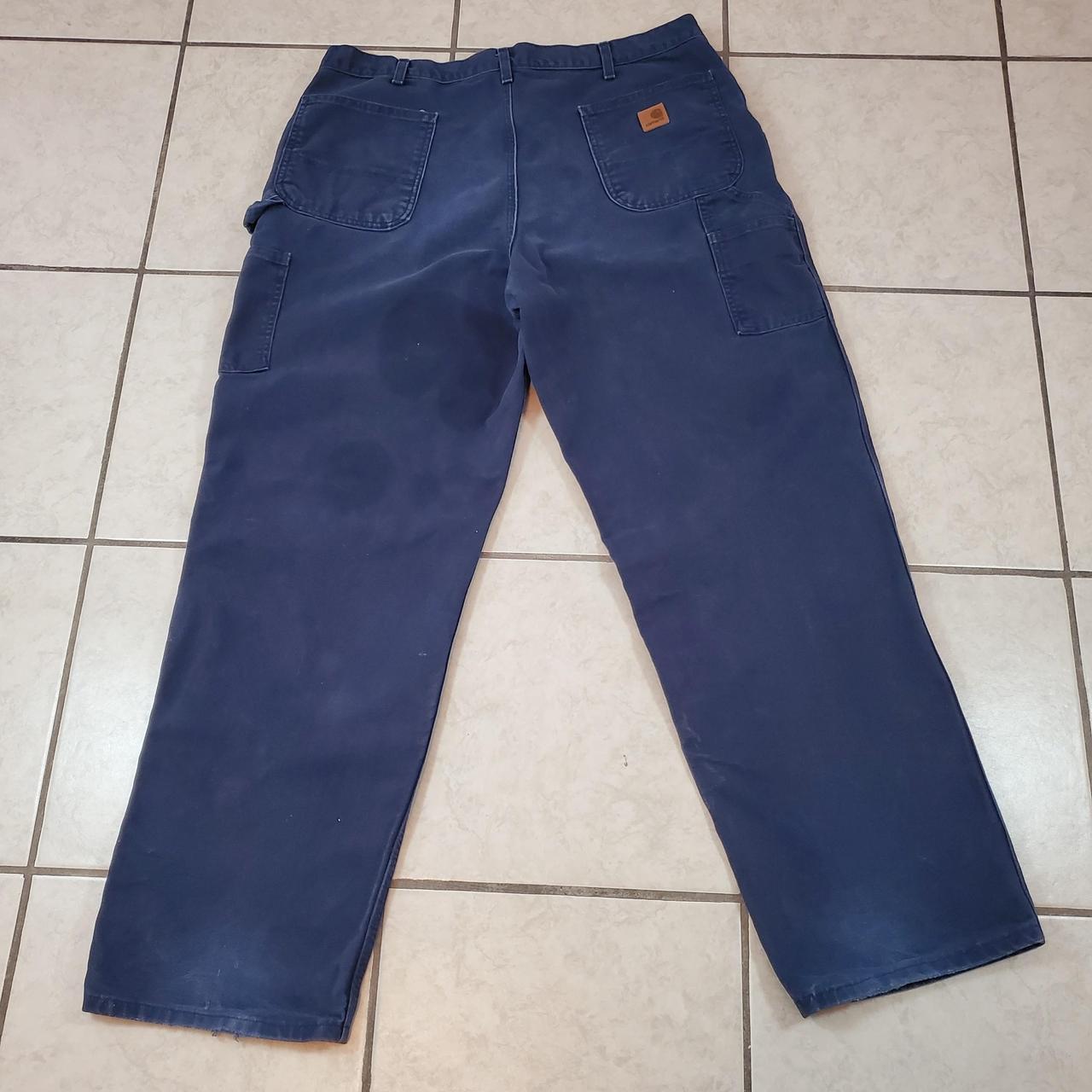 Carhartt, Pants, Vintage Y2k Carhartt Navy Blue Baggy Skater Streetwear  Grunge Carpenter Pants