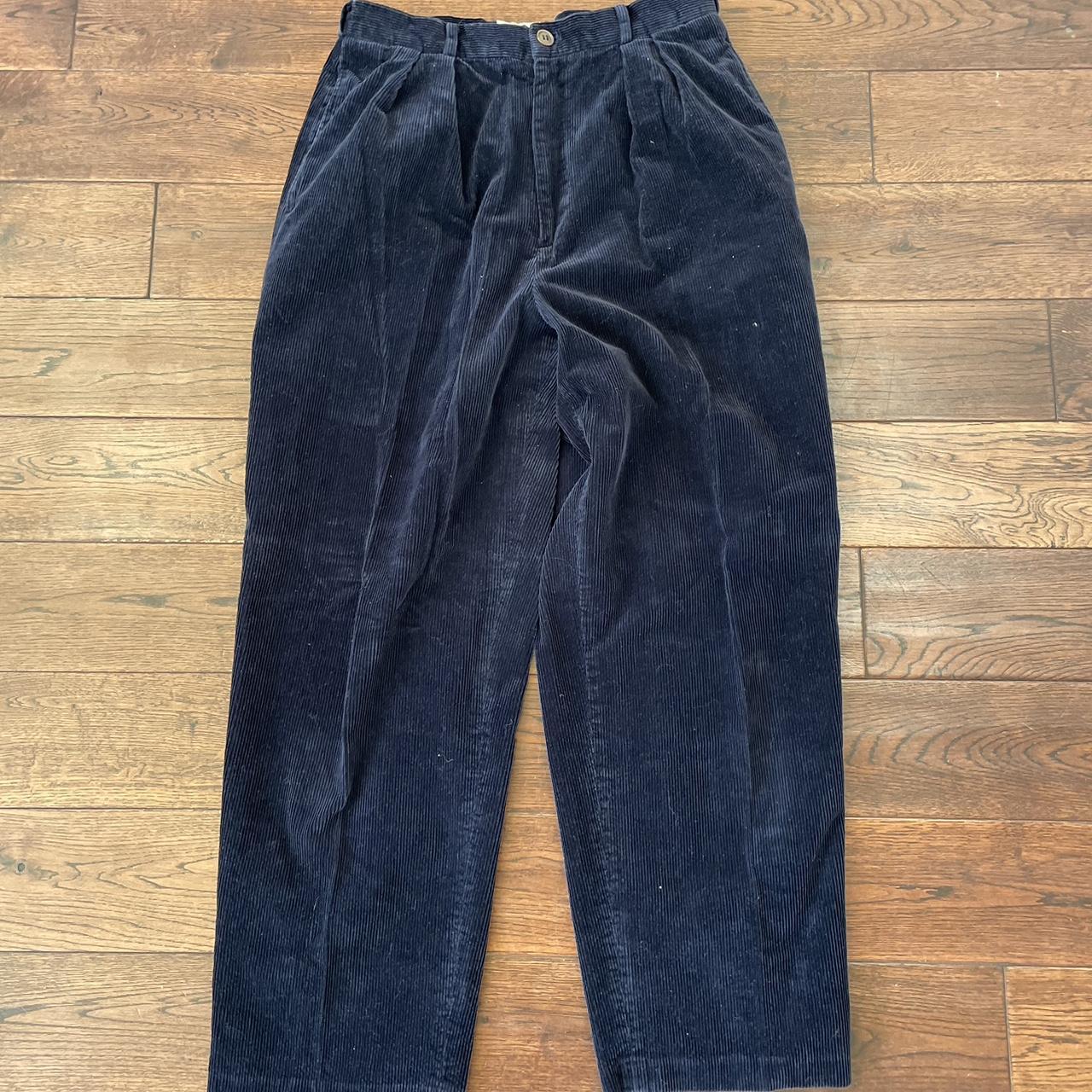 Baggy Mens Cords Jeans Black Corduroy Pants Baggy Corduroy Faded
