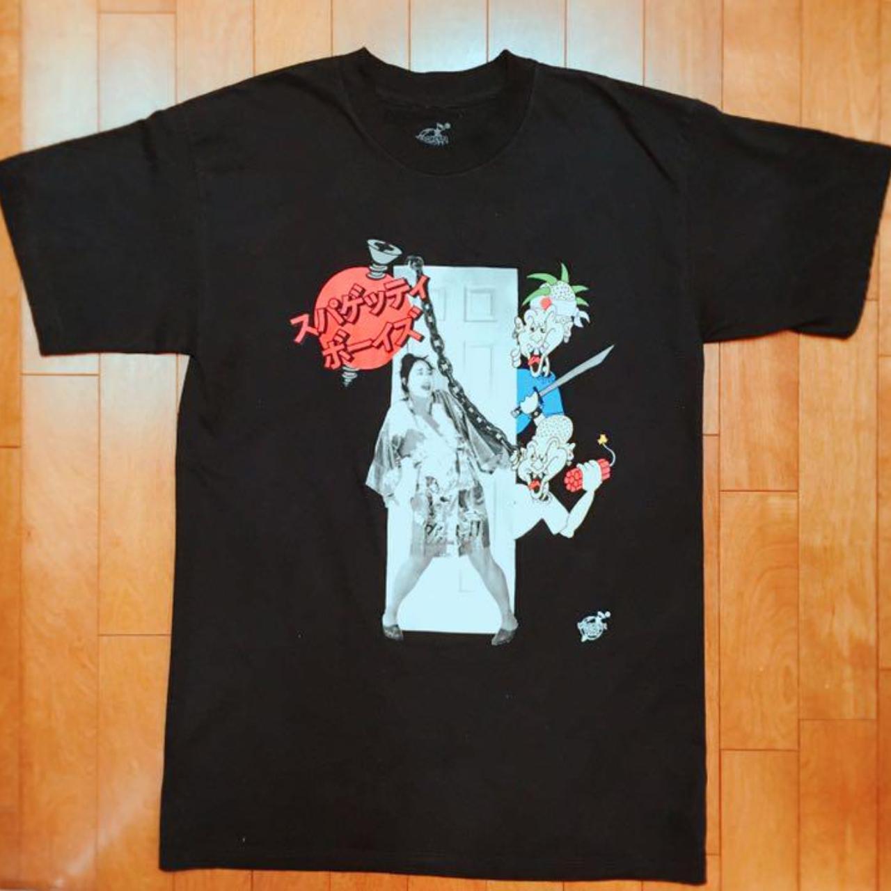 Spaghetti Boys (NUBIAN) T-shirt black L size Worn...