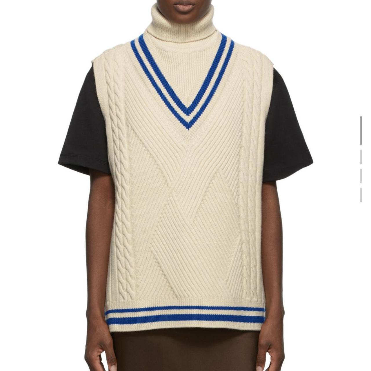 稀少 Ader Error cropped sleeveless sweater