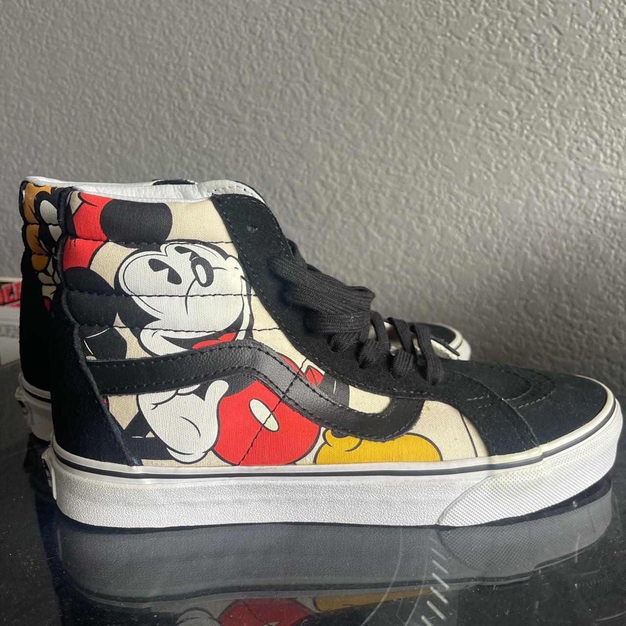 Mickey mouse vans on sale black