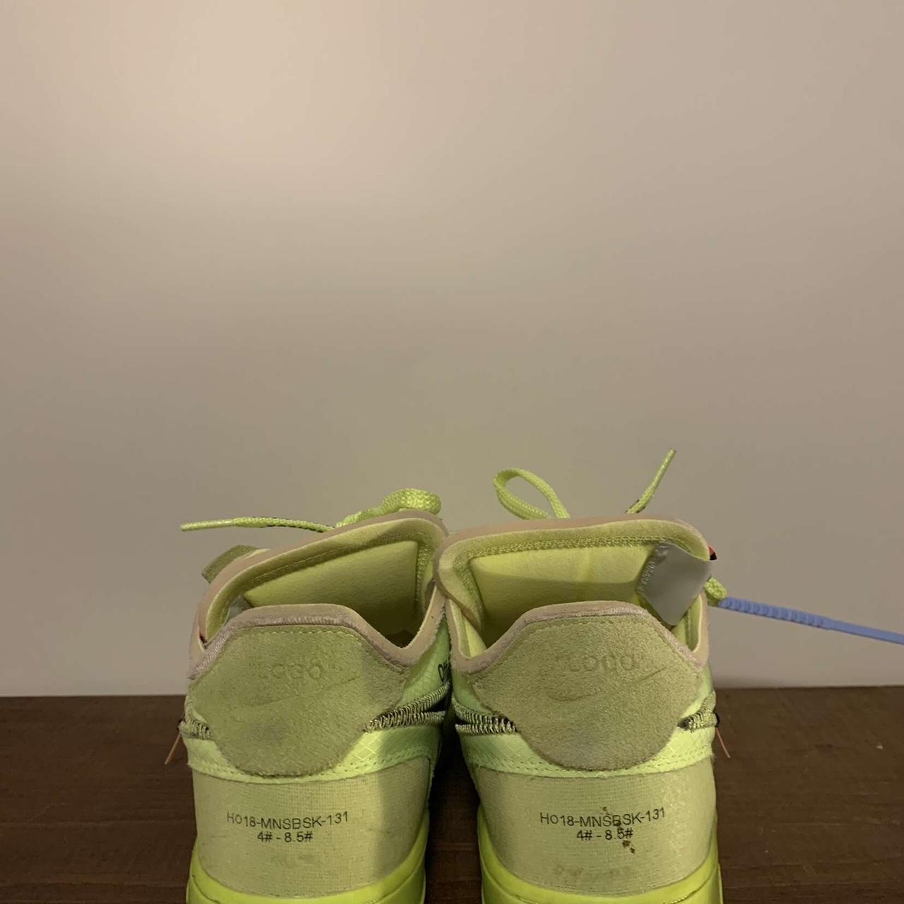 volt off white air force 1 on feet