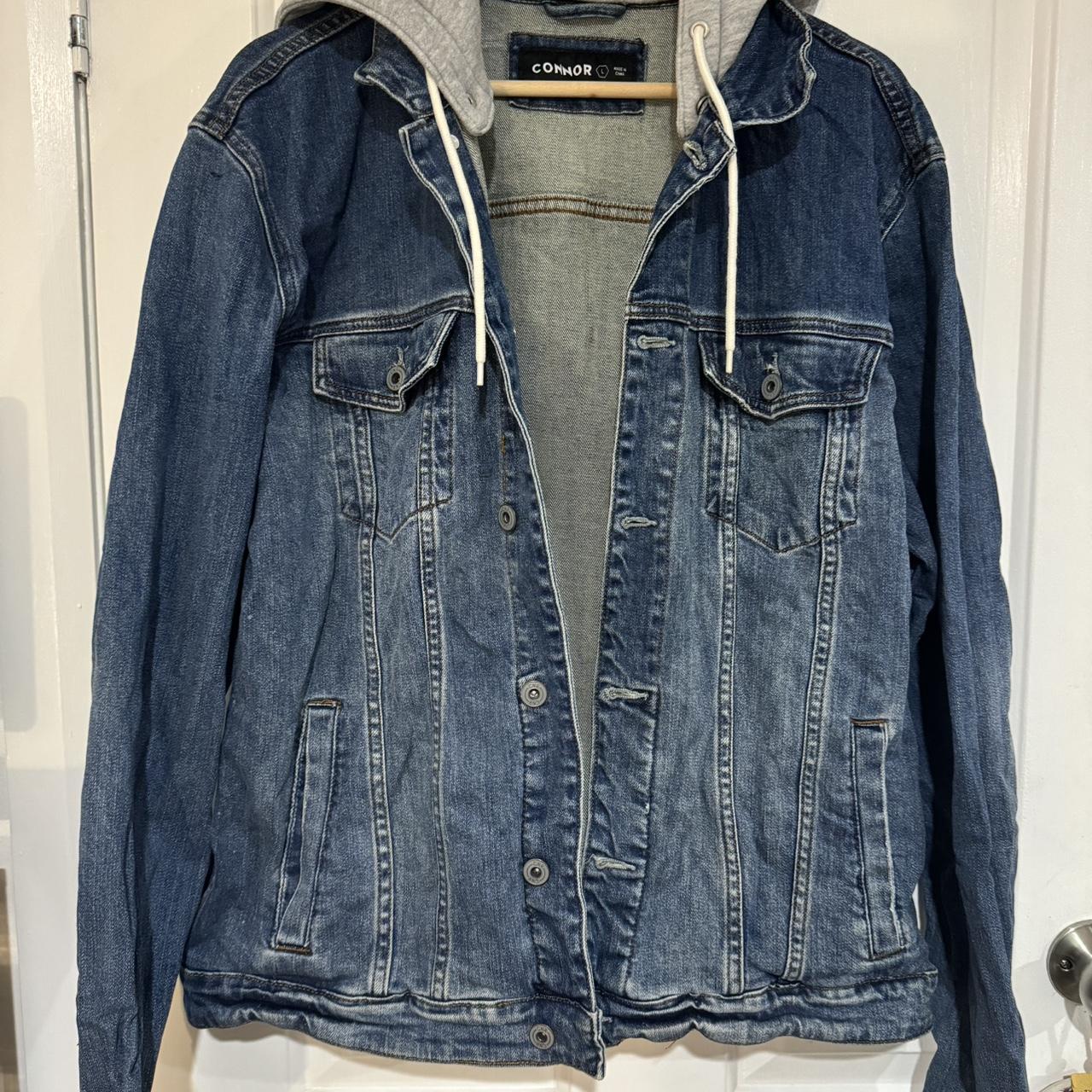 Connor Denim Jacket with a hood