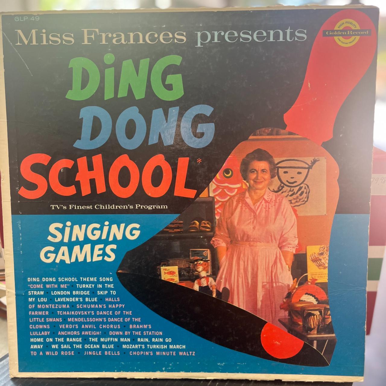 Rare Find! Miss Frances presents Ding Ding School LP...