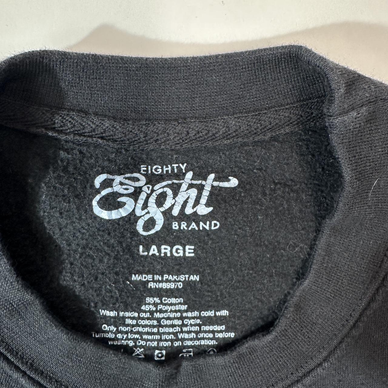 Eighty Eight brand crew neck sweatshirt with “just... - Depop