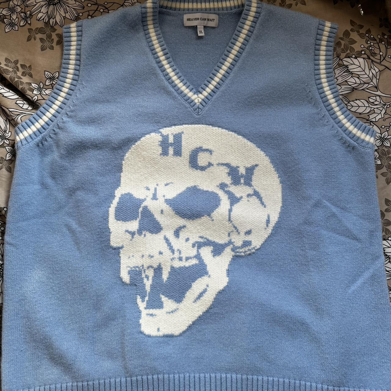 Hcw Sweater Hcw Skull Jumper Hcw Skull Sweater Vest Sweater Hcw