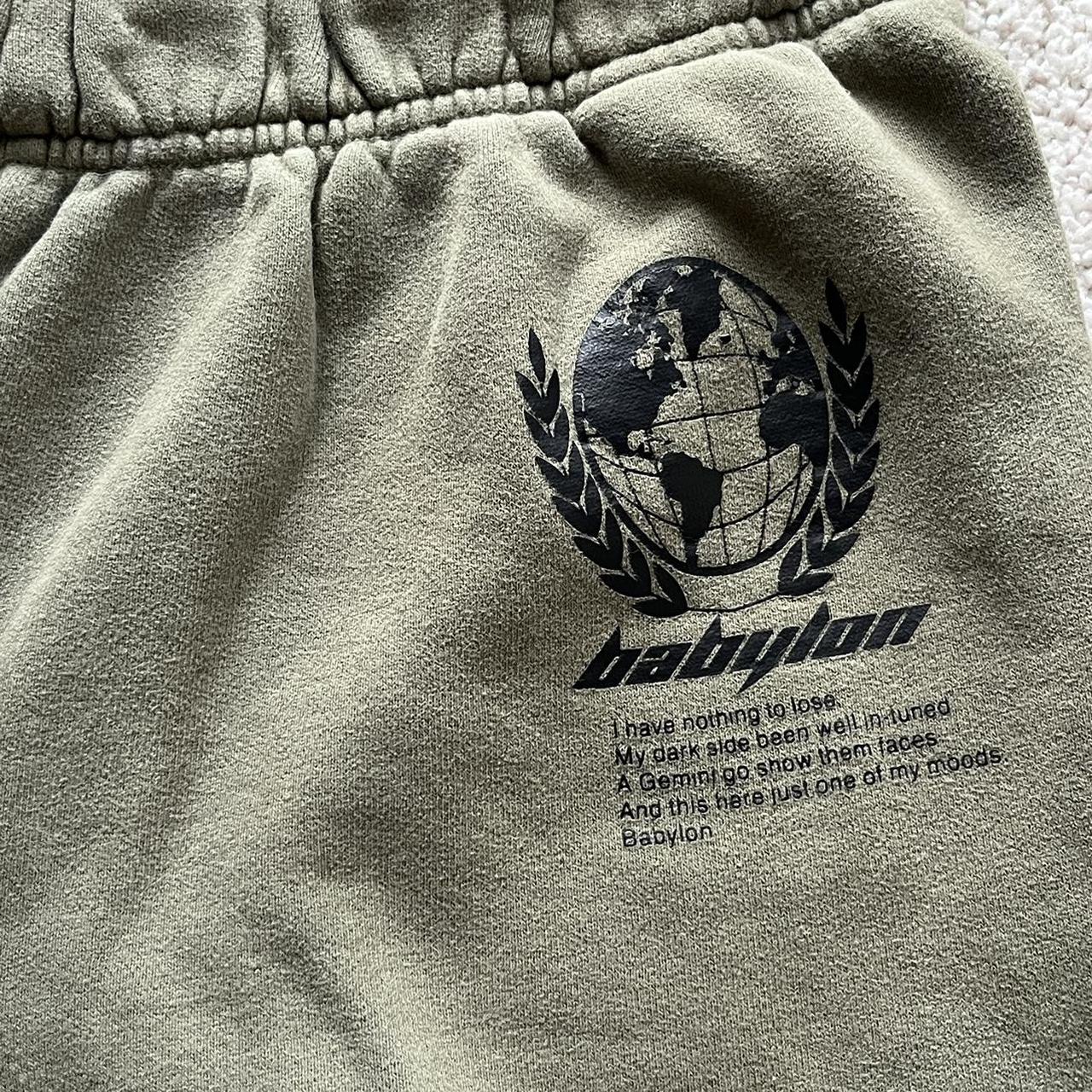 aritzia babylon fleece sweatpants joggers color Depop