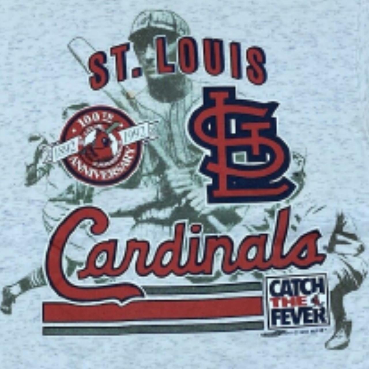 Vintage 90's St. Louis Cardinals Graphic Tee. Big - Depop