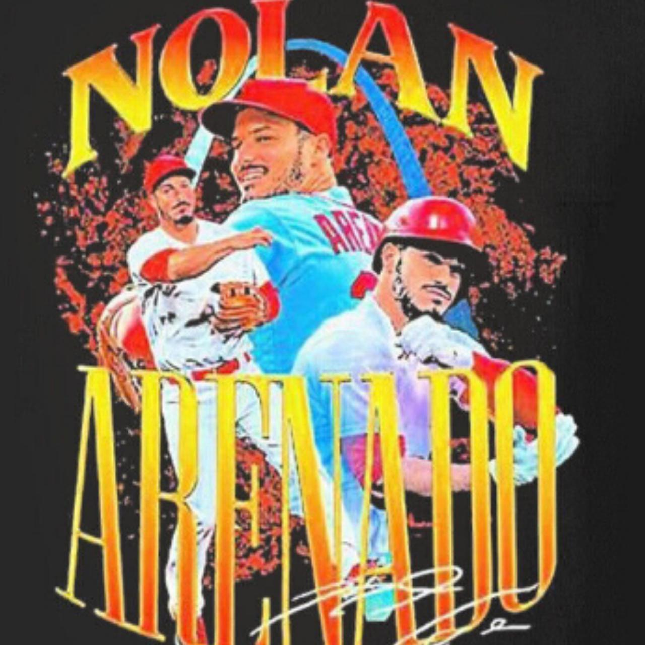 Nolan Arenado Vintage 90s Shirt - St. Louis Cardinals Shirt For Fan Size  S-3XL