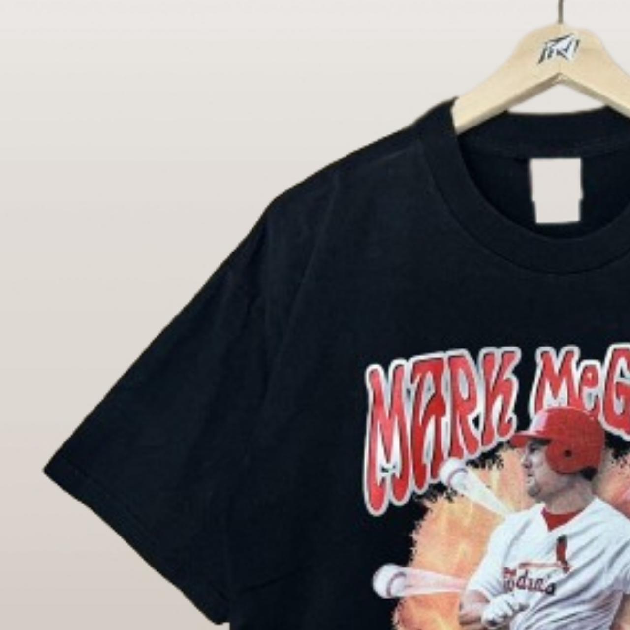 Vintage 1998 Mark Mcgwire Home Run Tour T-Shirt in - Depop