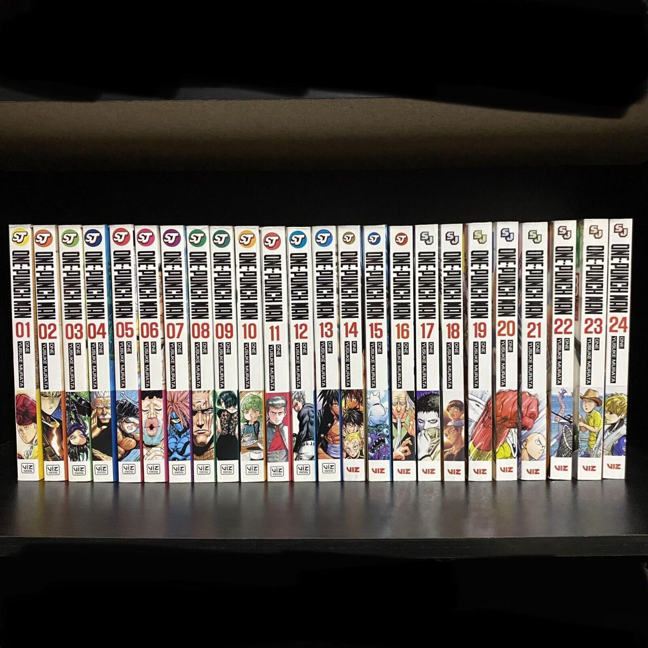 One Punch Man Manga Set Volumes 1-24 - Depop