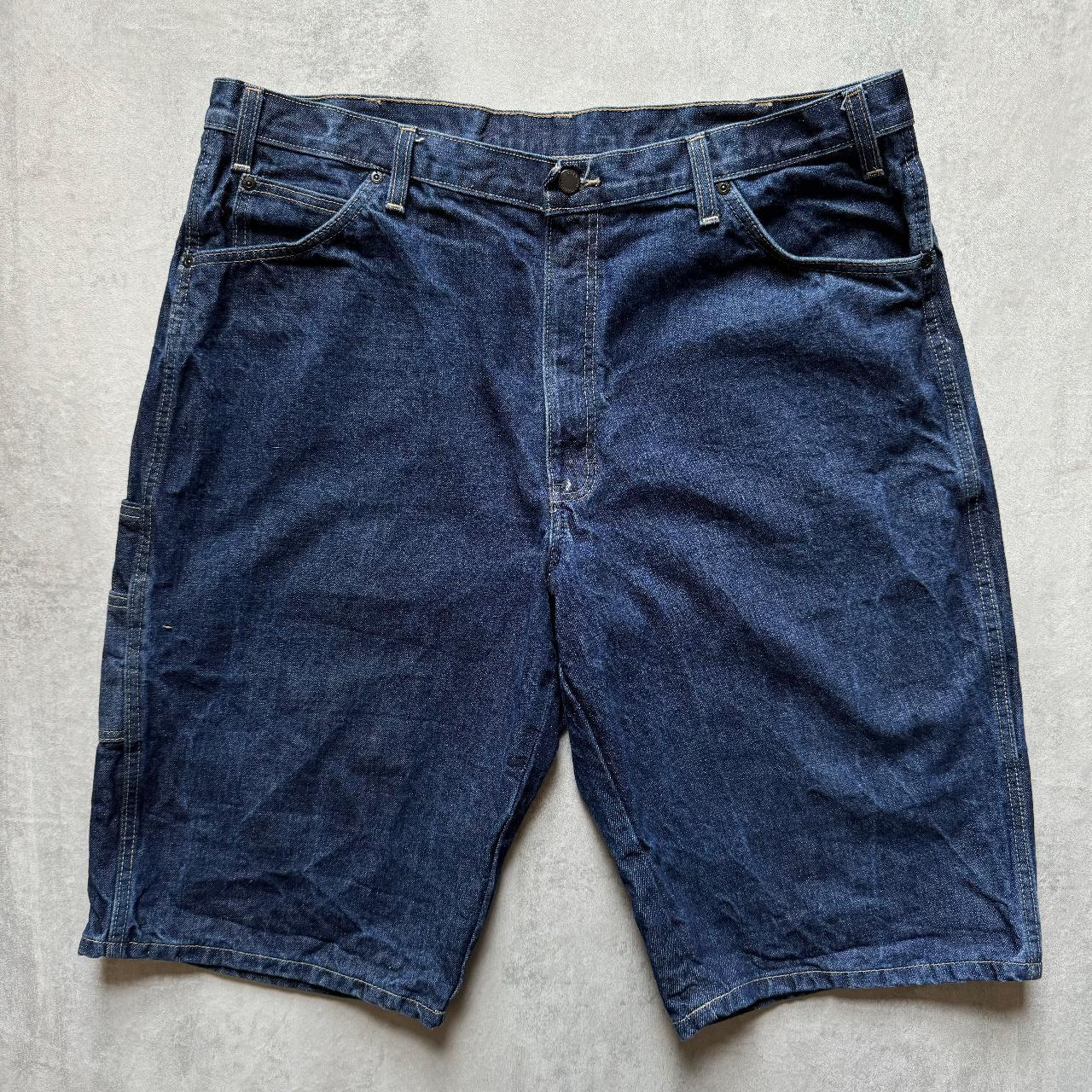 Dickies vintage blue denim jorts streetwear Depop