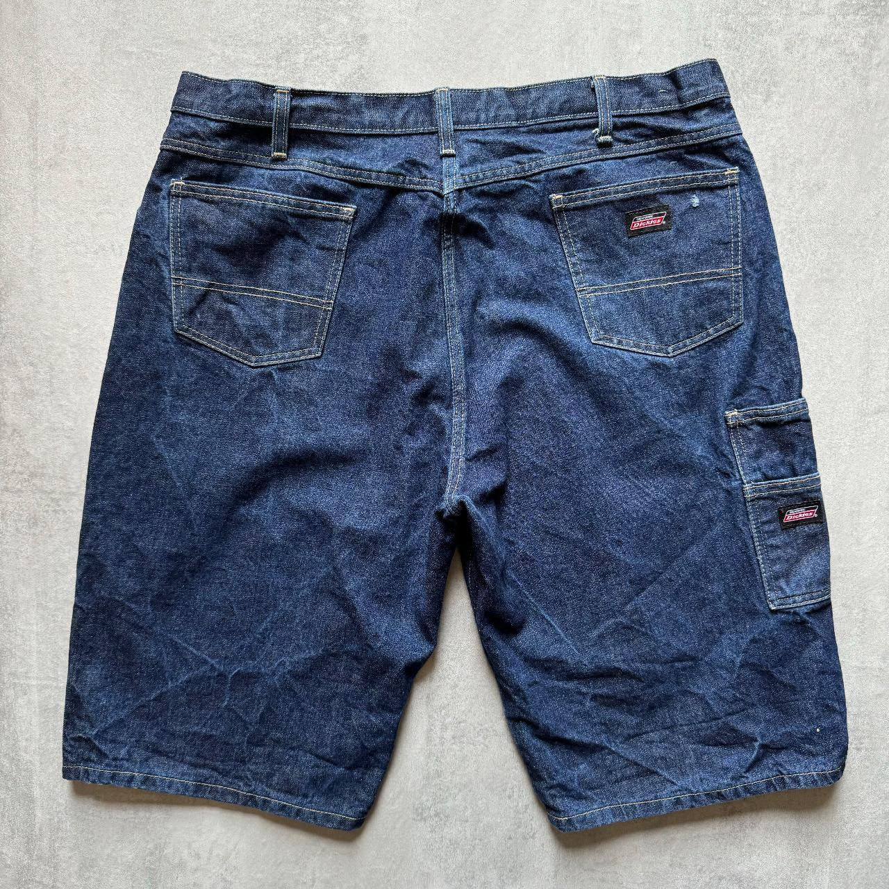 Dickies vintage blue denim jorts streetwear baggy | Depop