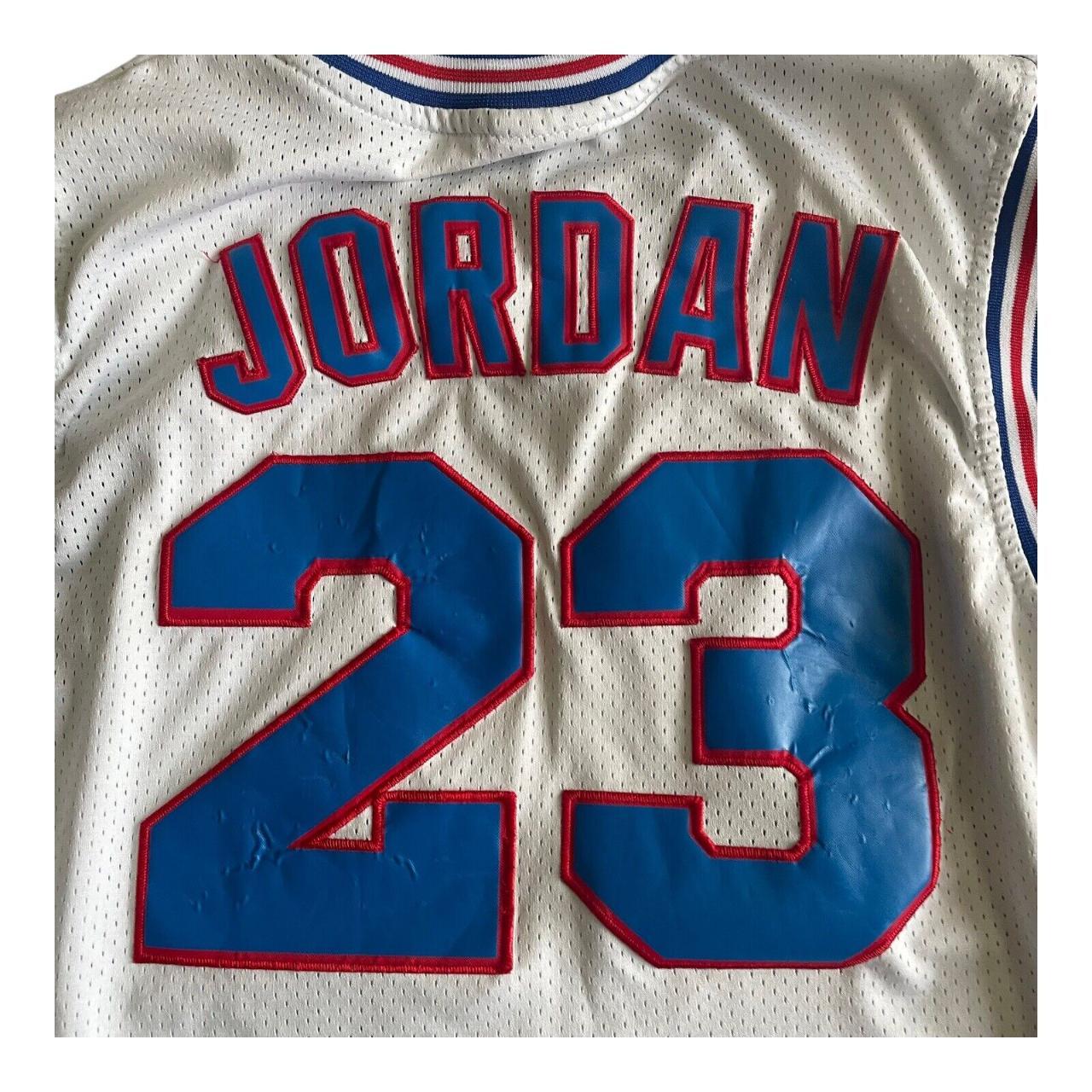 Champion Michael Jordan Space Jam Jersey Mens Size Large white