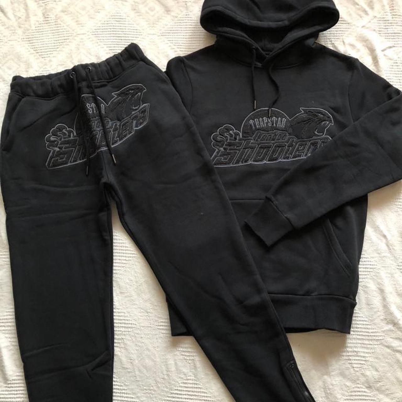Trapstar London Shooters Tracksuit Triple Black... Depop