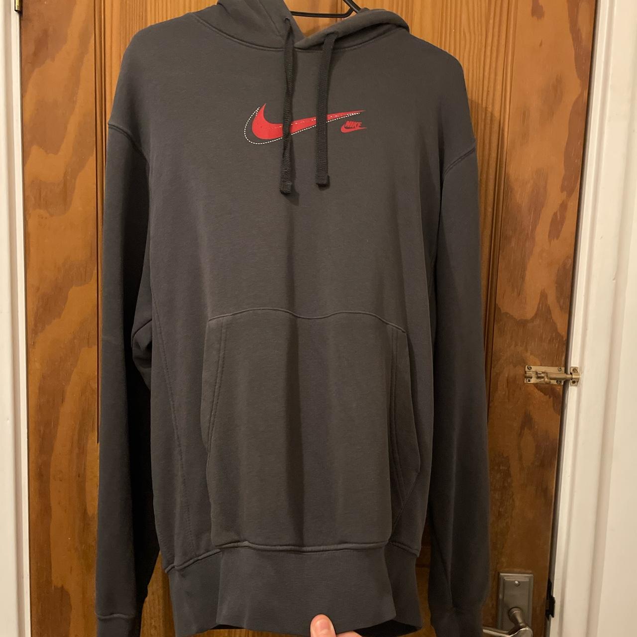 black nike hoodie xl