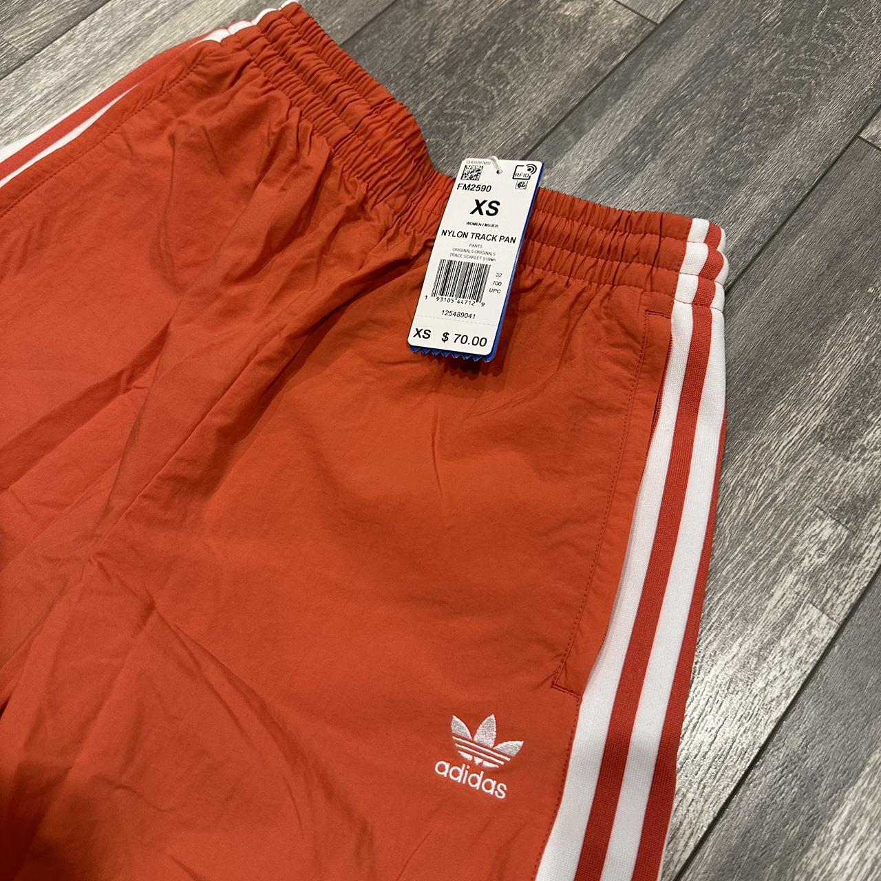 Womens orange clearance adidas pants