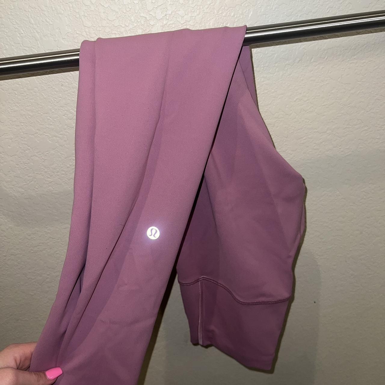 Lululemon aligns in the color moss rose (pink). - Depop