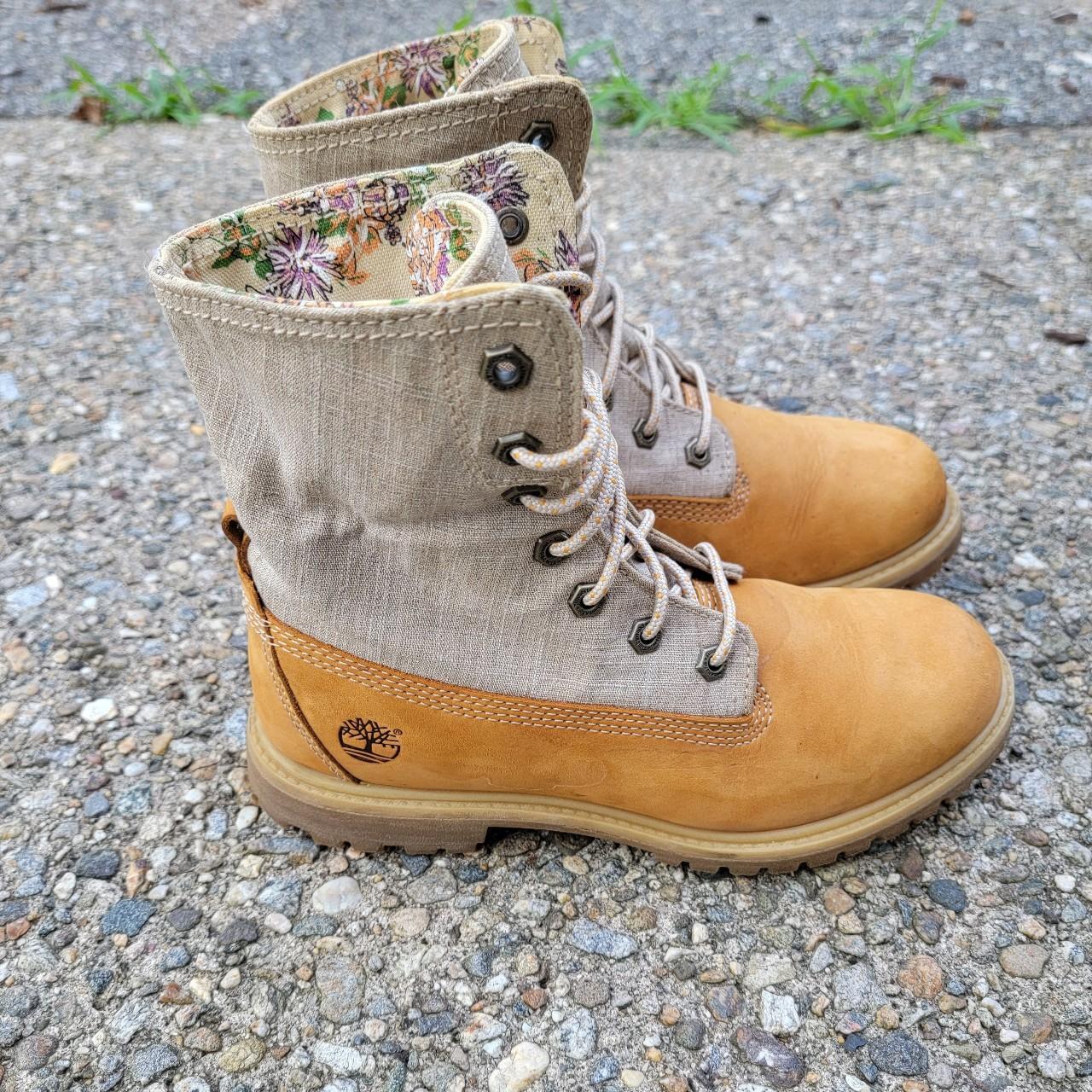 Timberland deals boots canvas