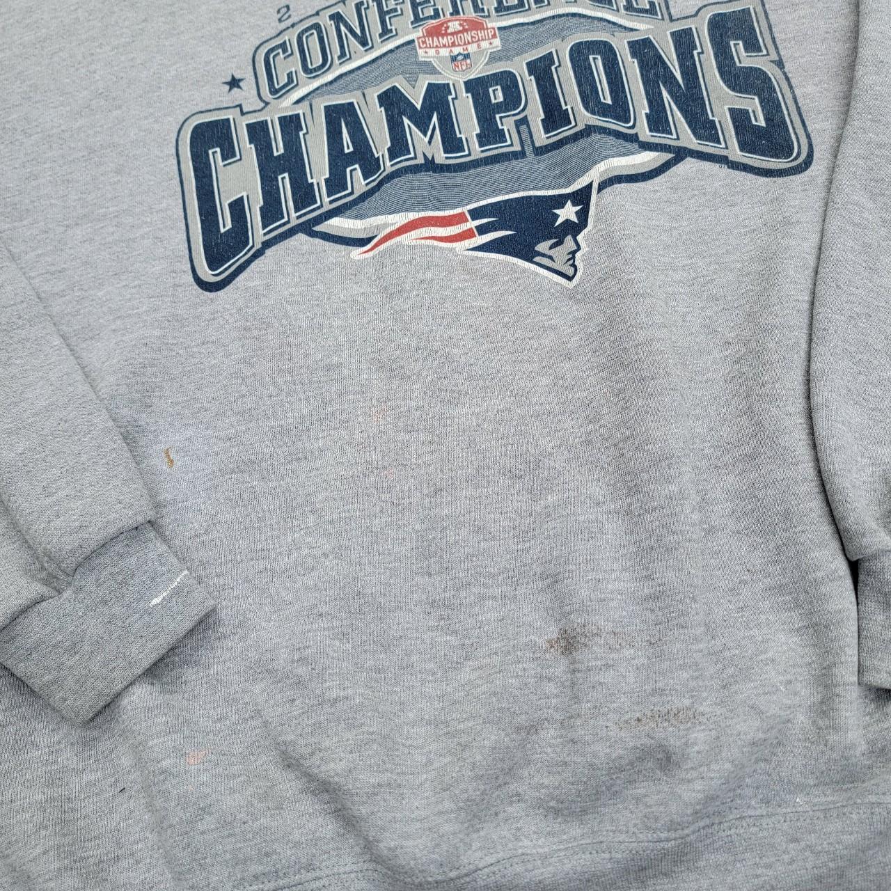 Vintage New England Patriots Sweater XL AFC Champion - Depop