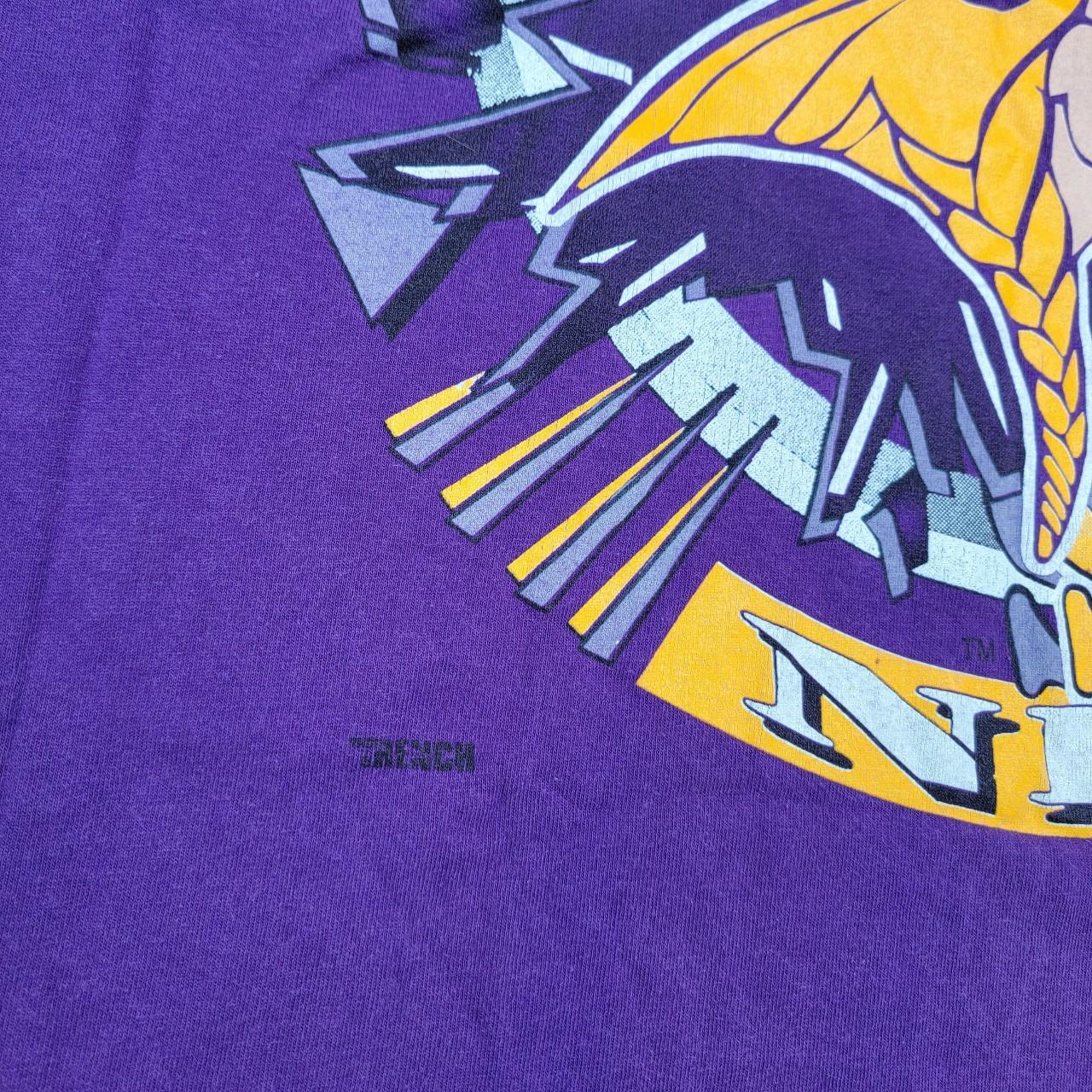 Minnesota Vikings Vintage Nfl Football T Shirt by Trench Made 