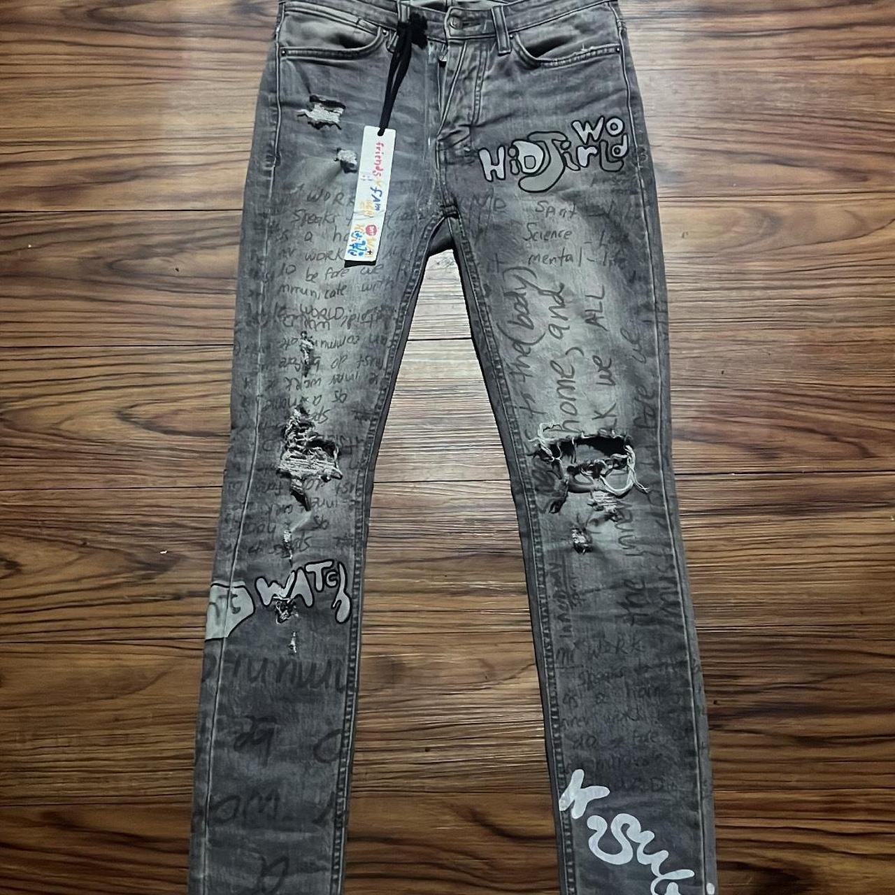 ksubi x hidjiworld jean grey doesn’t have the tag... Depop
