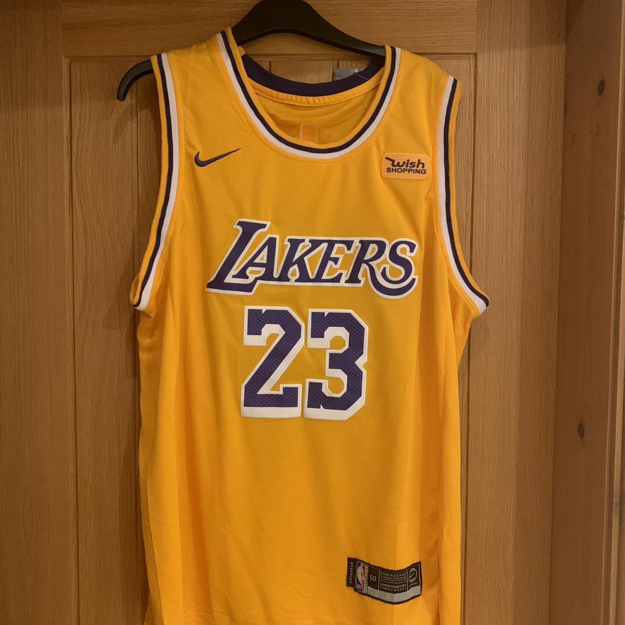 LEBRON JAMES LAKERS SWINGMAN JERSEY NIKE WISH - Depop