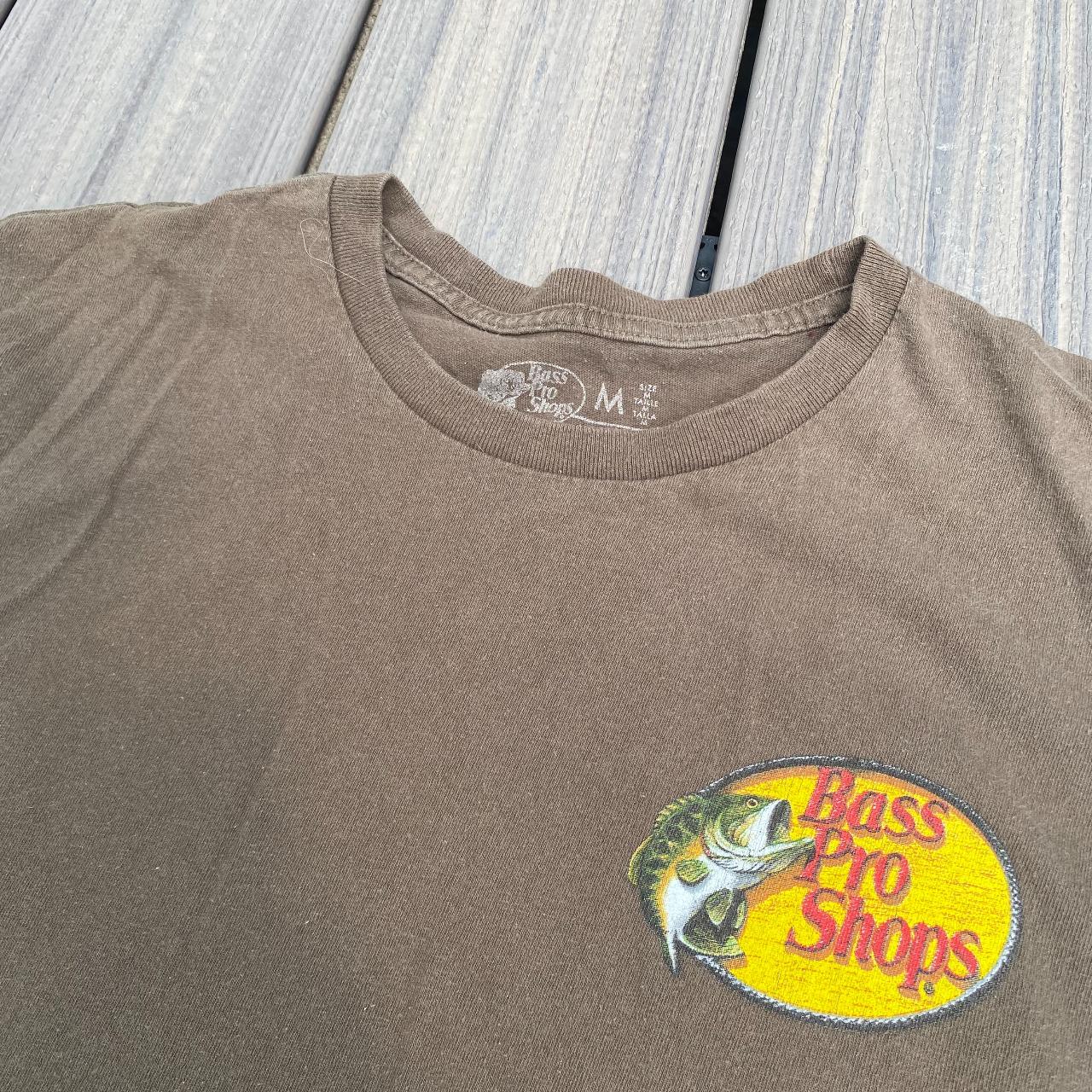 Thrifted Bass Pro Shops T-shirt Brown Turkey T-shirt... - Depop