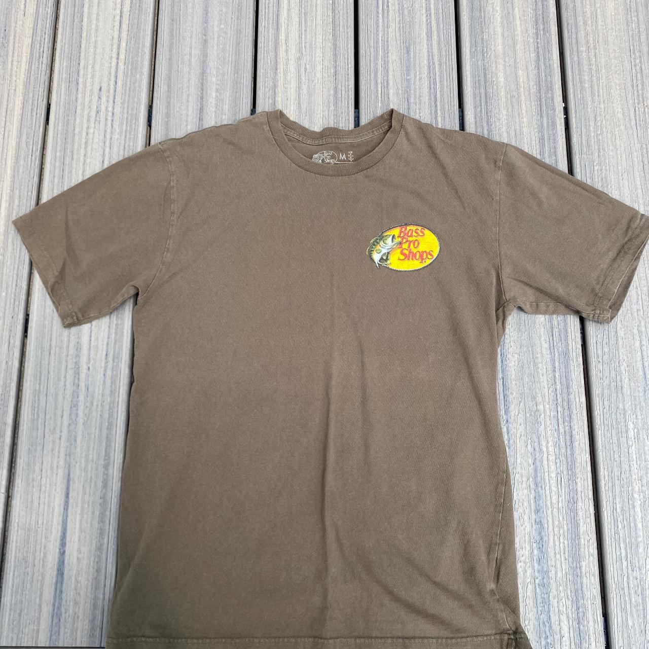 Thrifted Bass Pro Shops T-shirt Brown Turkey T-shirt... - Depop