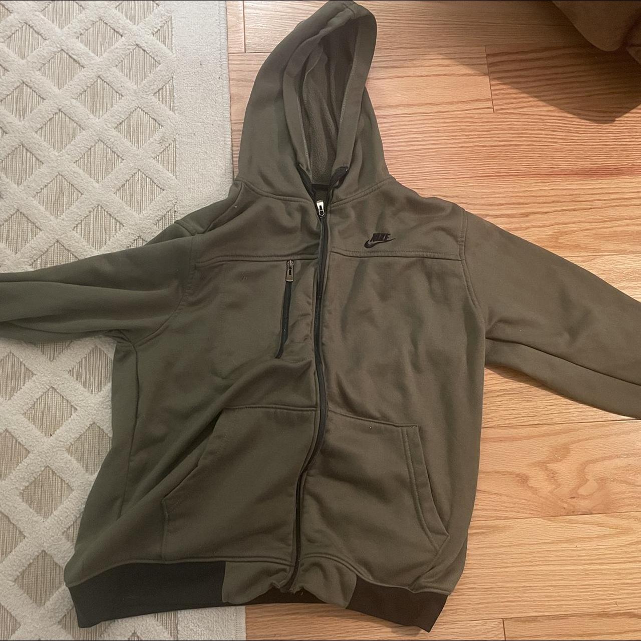 nikelab olive grey hoodie