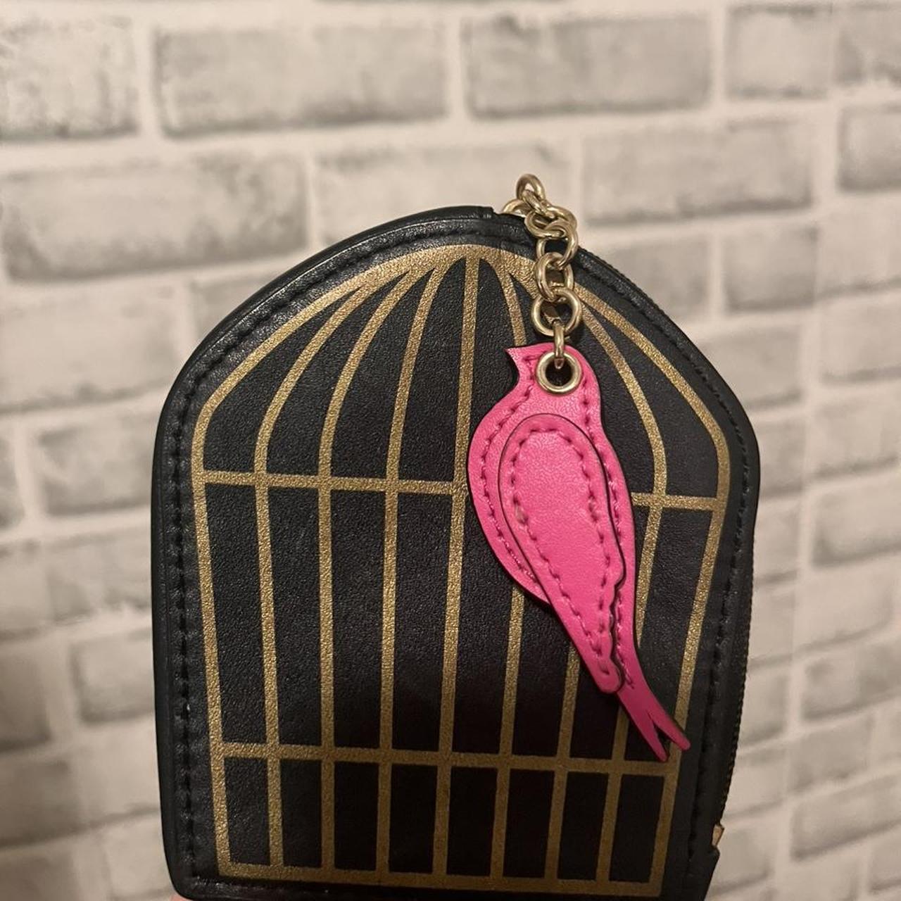 Kate Spade New York Women's Black and Pink Wallet-purses | Depop