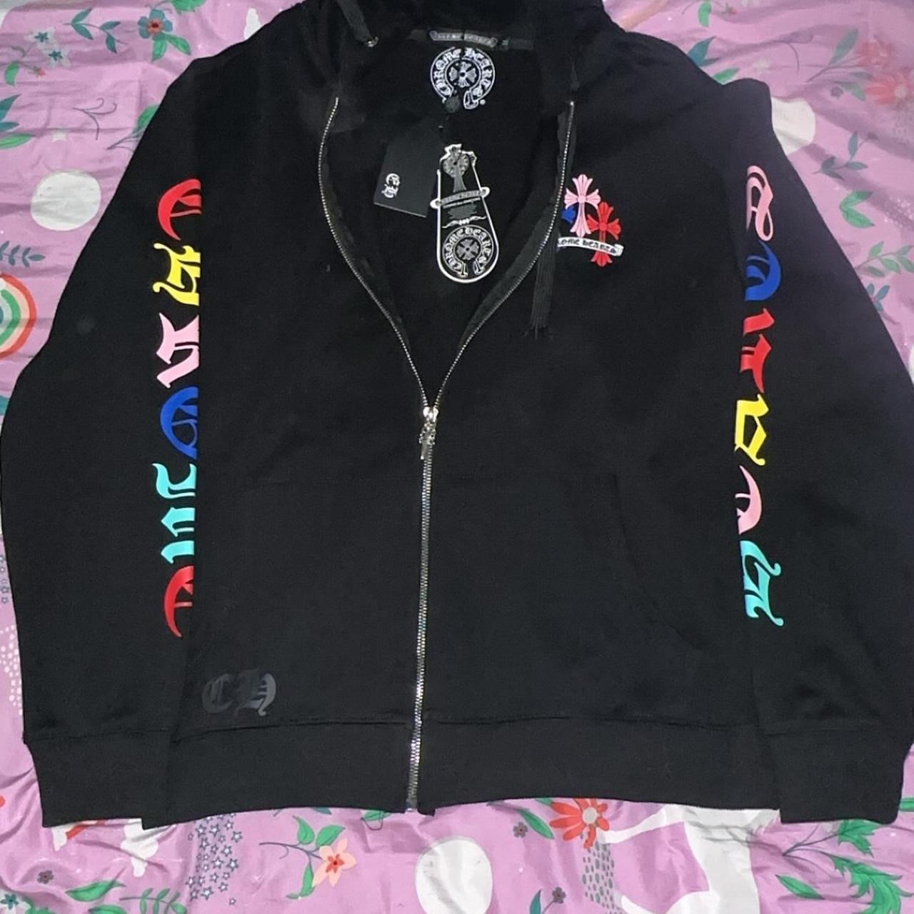 Chrome Hearts ZipUp Hoodie Colorful Brand new with - Depop