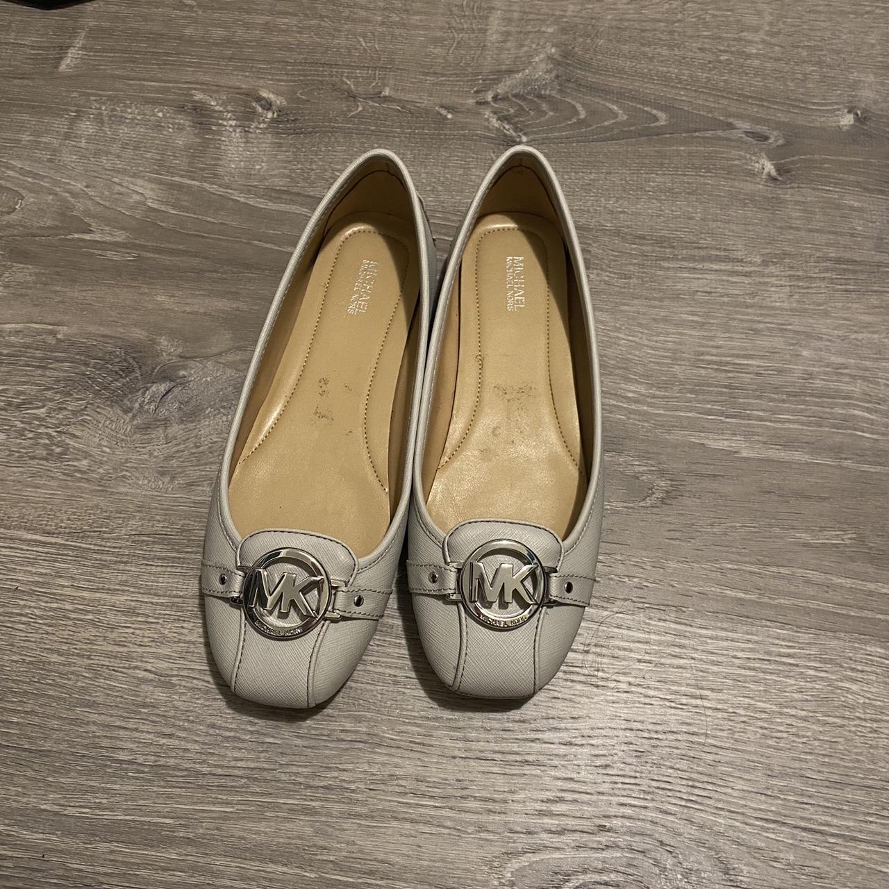 michael kors grey flats