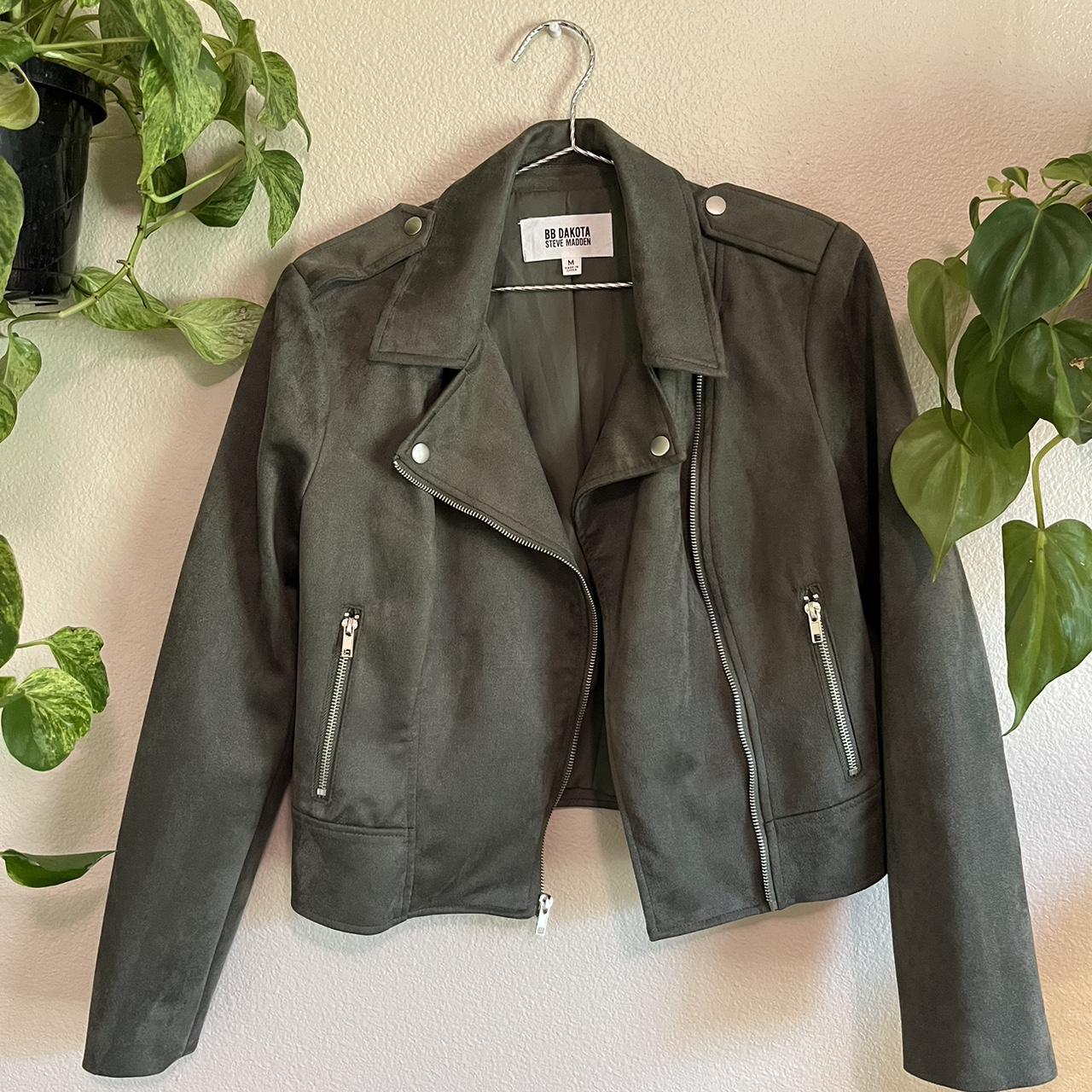 Steve madden sale green jacket