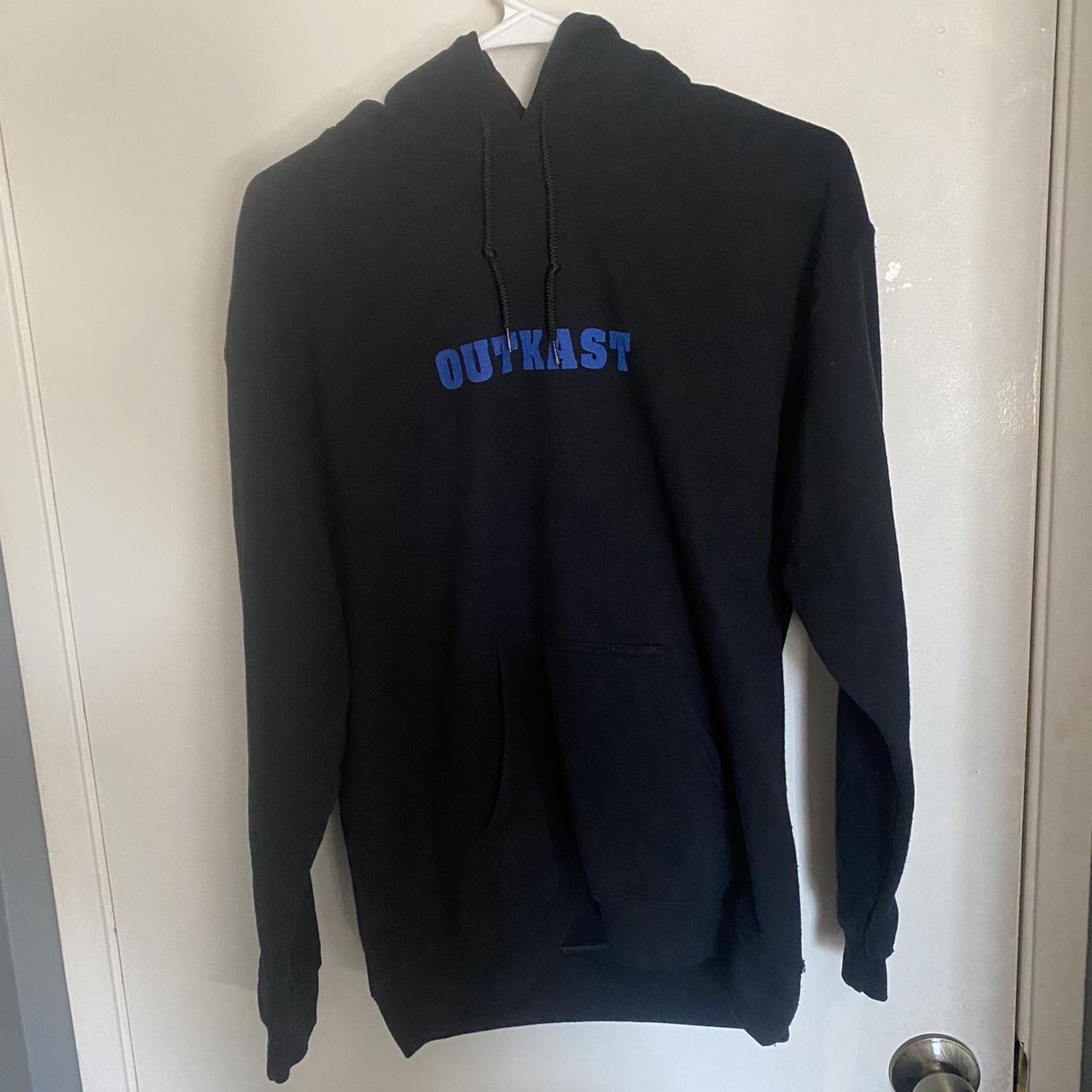 this is a medium OutKast hoodie it has been worn a... - Depop