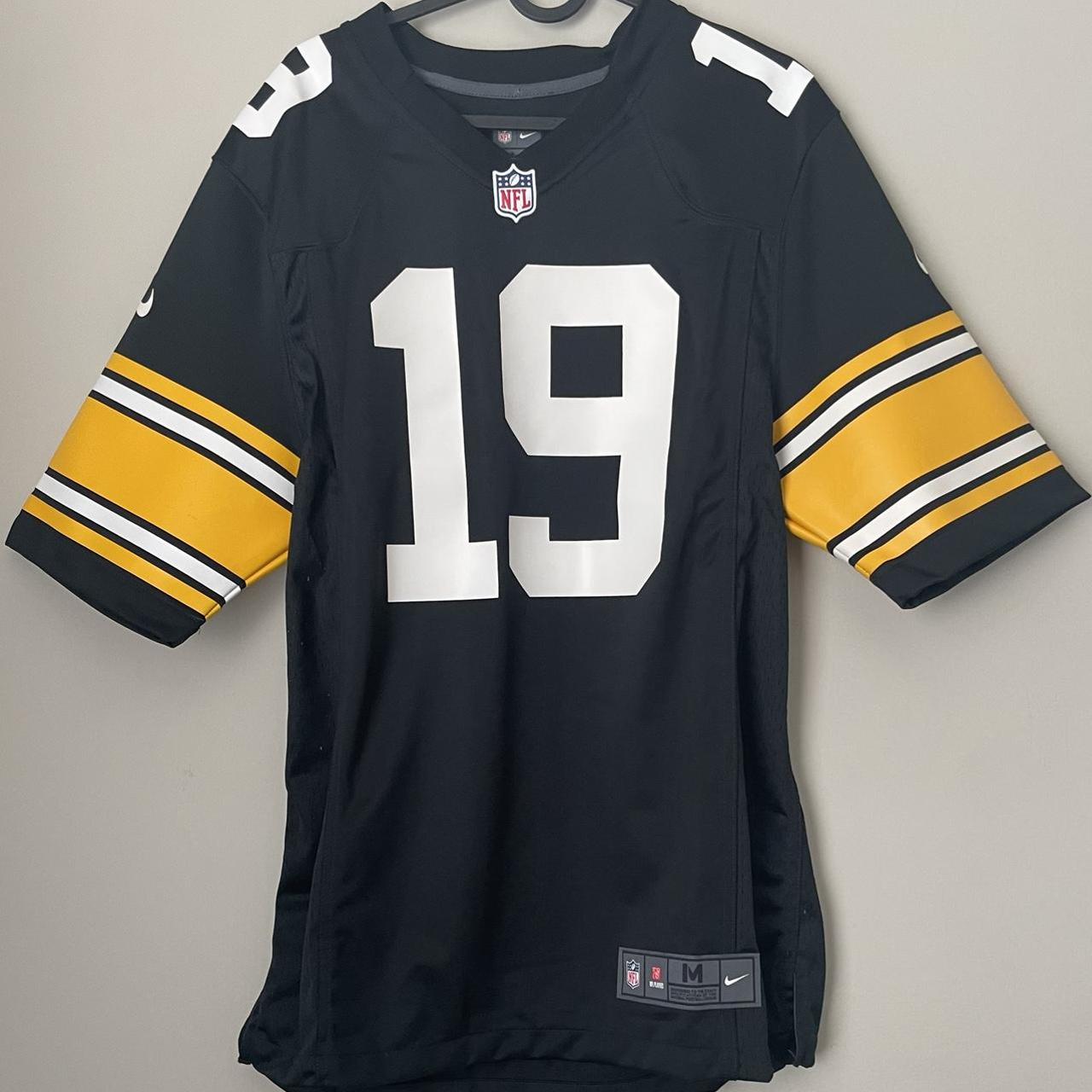 Nike on field juju smith-schuster Steelers jersey - Depop