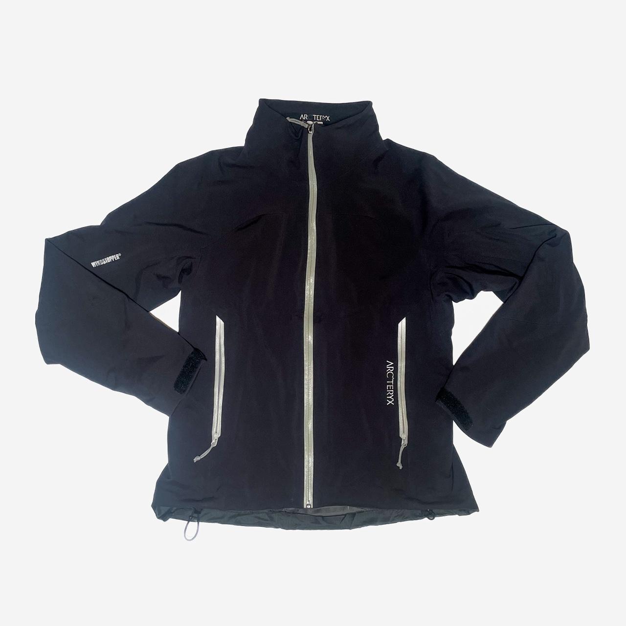 Women’s Black Arcteryx Ski Jacket Size S hem has... Depop
